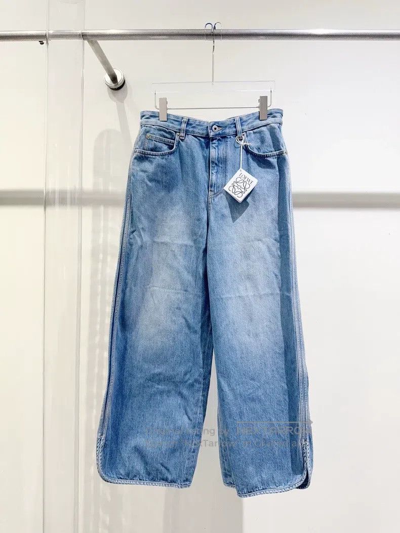 Loewe Wide Leg Jeans for Early Spring 2025
