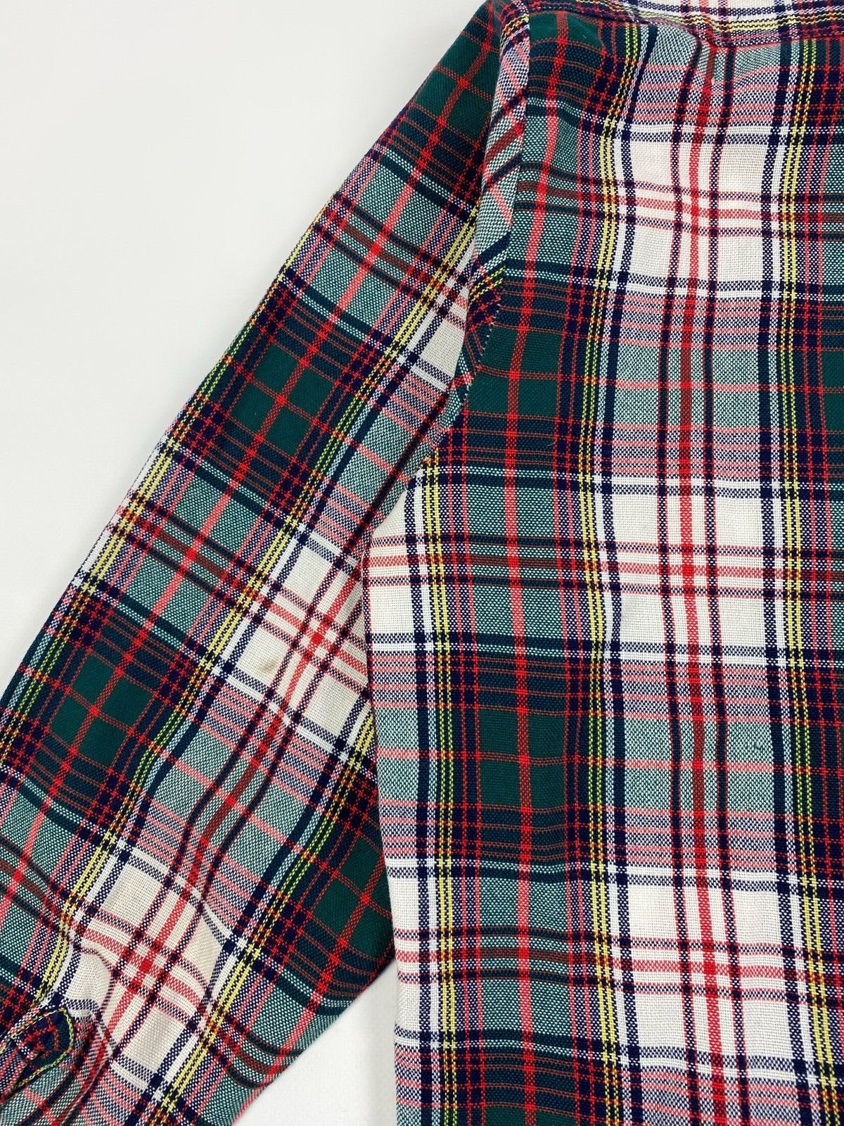 Vintage 1980’s Claybrooke Outdoors Boxy Plaid Button Up Shirt Size US L / EU 52-54 / 3 - 8 Thumbnail