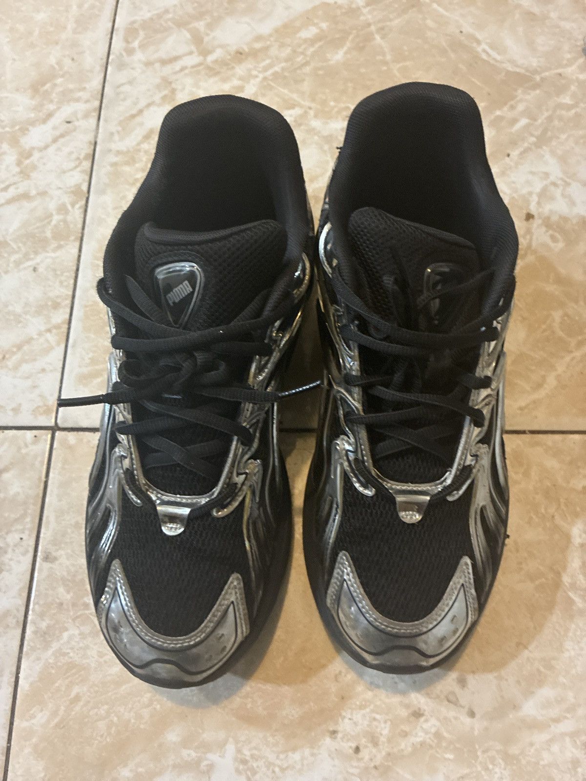 Puma Pumas inverse balck and silver Size US 8.5 / EU 41-42 - 2 Thumbnail