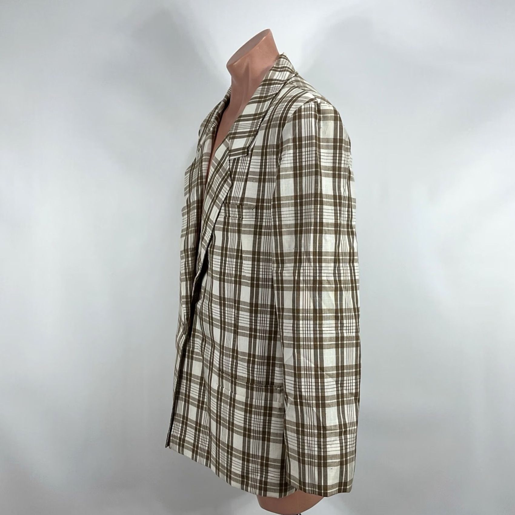 Pendleton VTG Country Sophisticates Pendleton Plaid Blazer Jacket PLUS 20W Tall Checker Size 3XL / US 20-22 - 7 Thumbnail