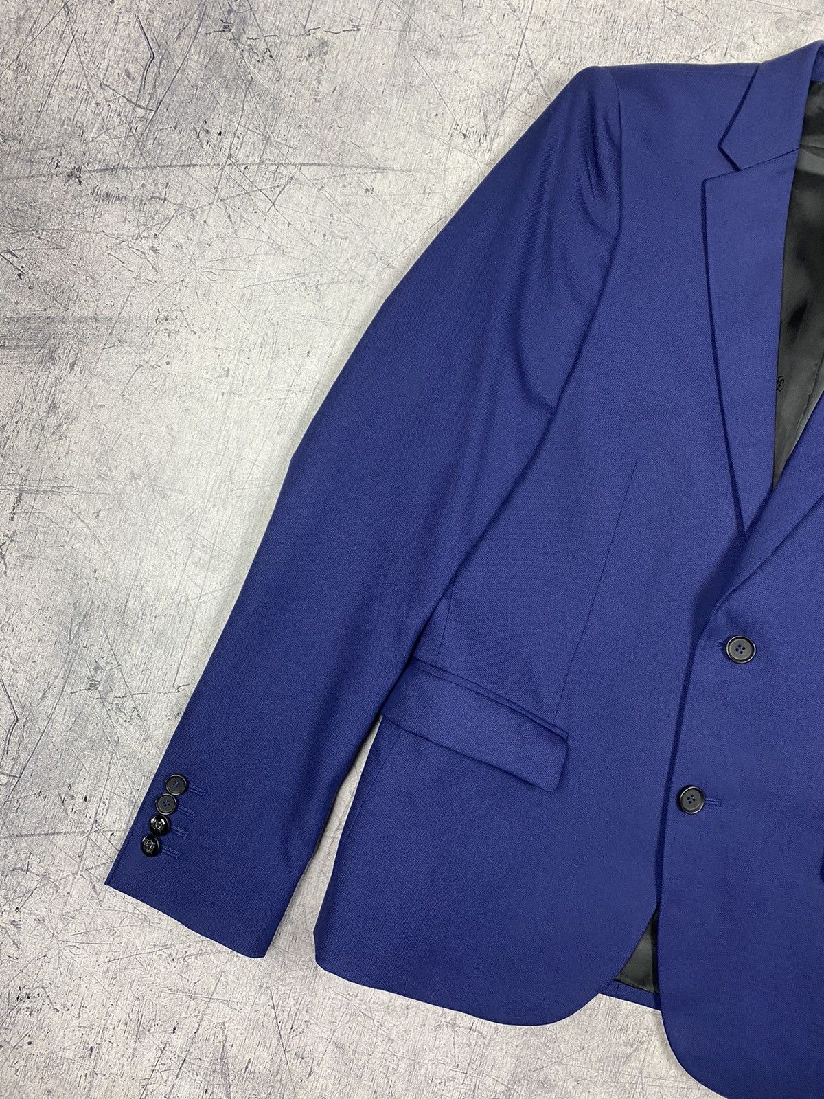 Designer Vintage The Kooples Wool Viscose French Designed Blazer og Size 46R - 4 Thumbnail