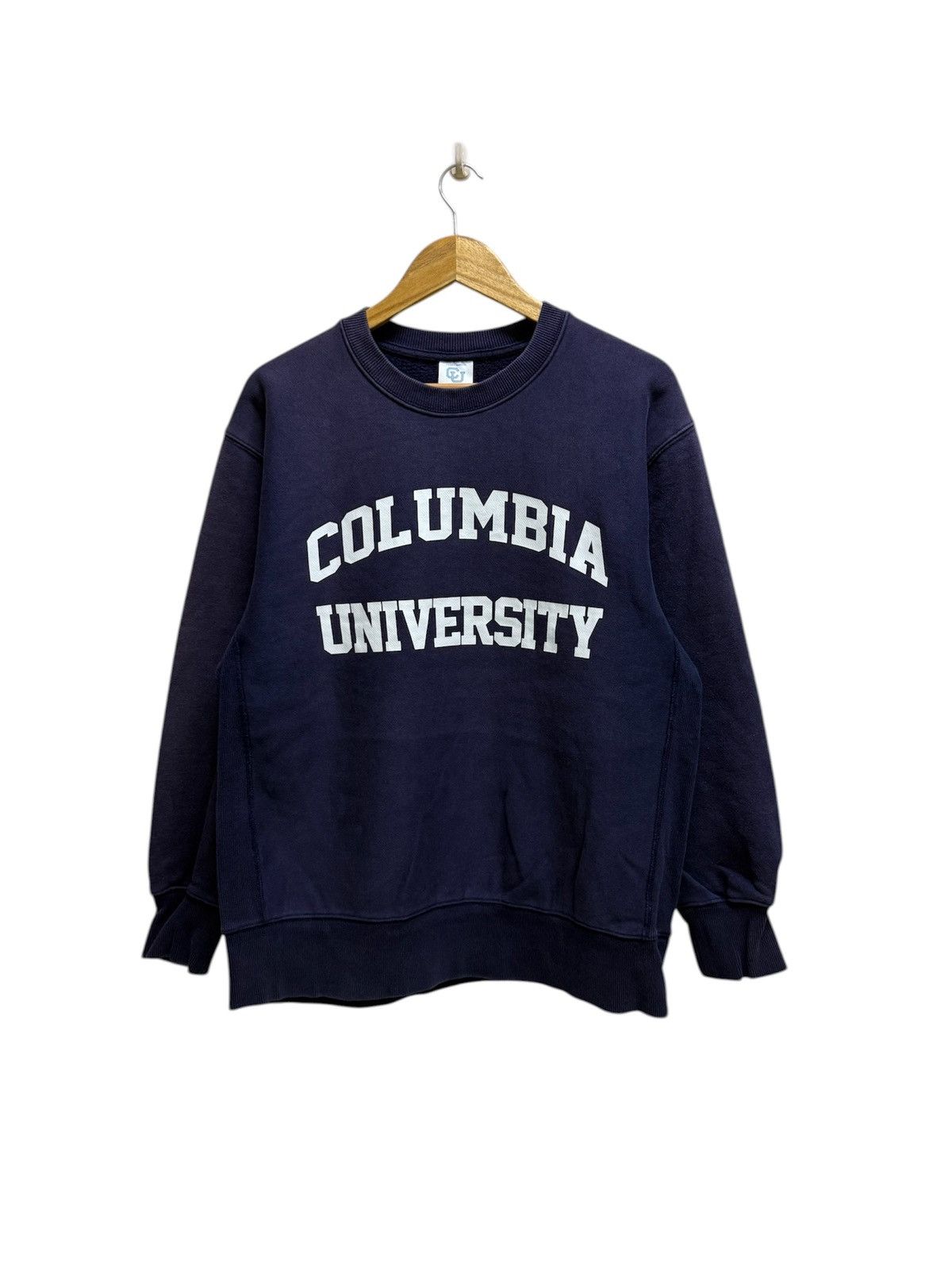 GU Columbia University X Gu Spellout Biglogo Sweatshirt Size US L / EU 52-54 / 3 - 1 Thumbnail