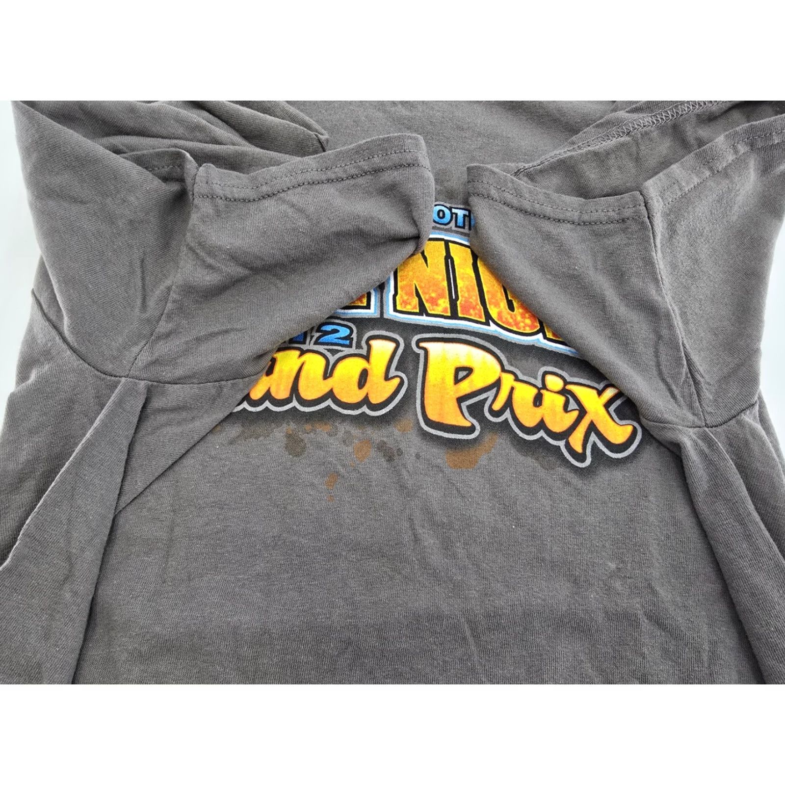 Vintage VINTAGE 2012 72nd 98 Lap Grand Prix Shirt Men XL Turkey Night Racing Perris Auto Speed Shirt Mens Gray CX Size US XL / EU 56 / 4 - 4 Thumbnail