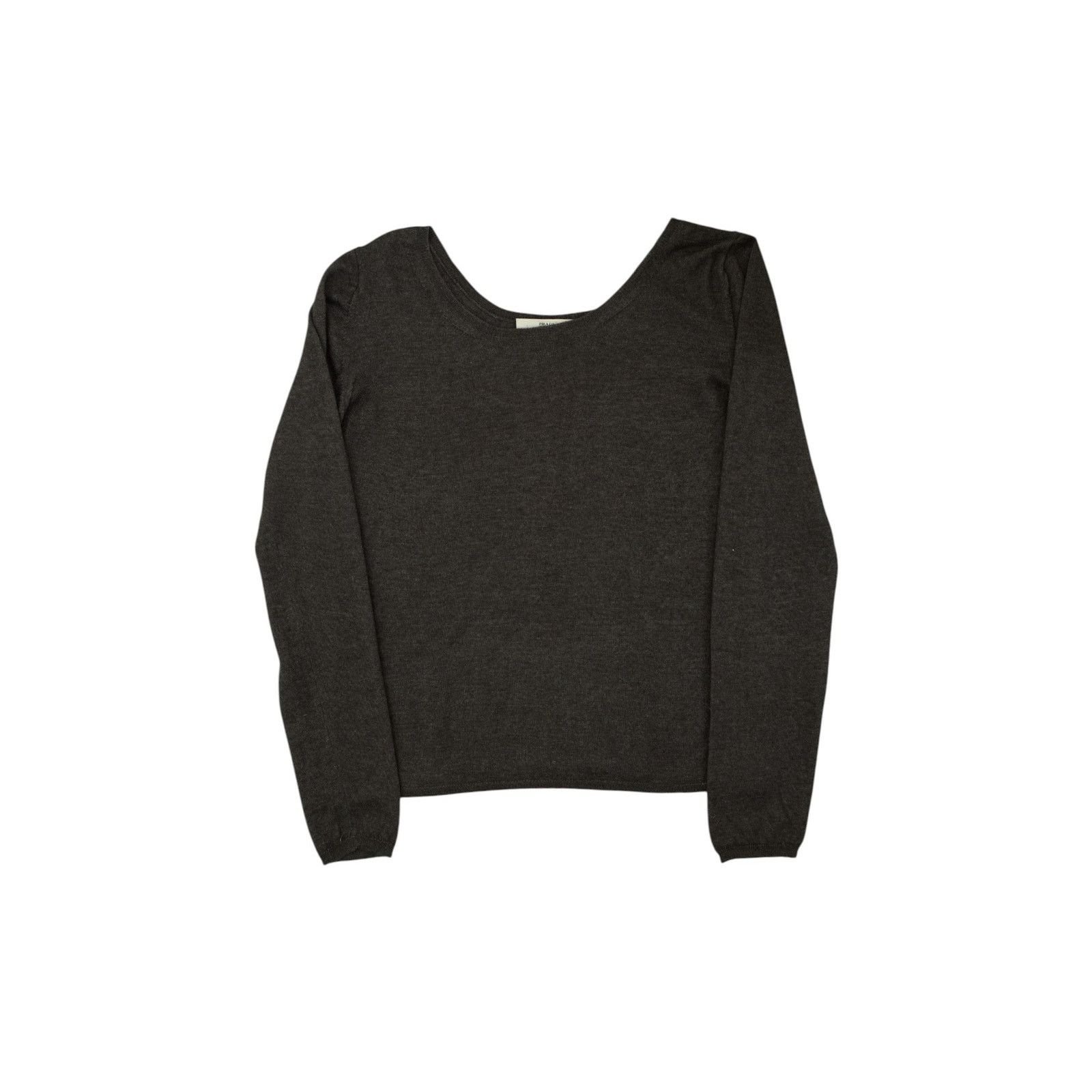 Prada Cashmere Grey Top Size M / US 6-8 / IT 42-44 - 1 Thumbnail