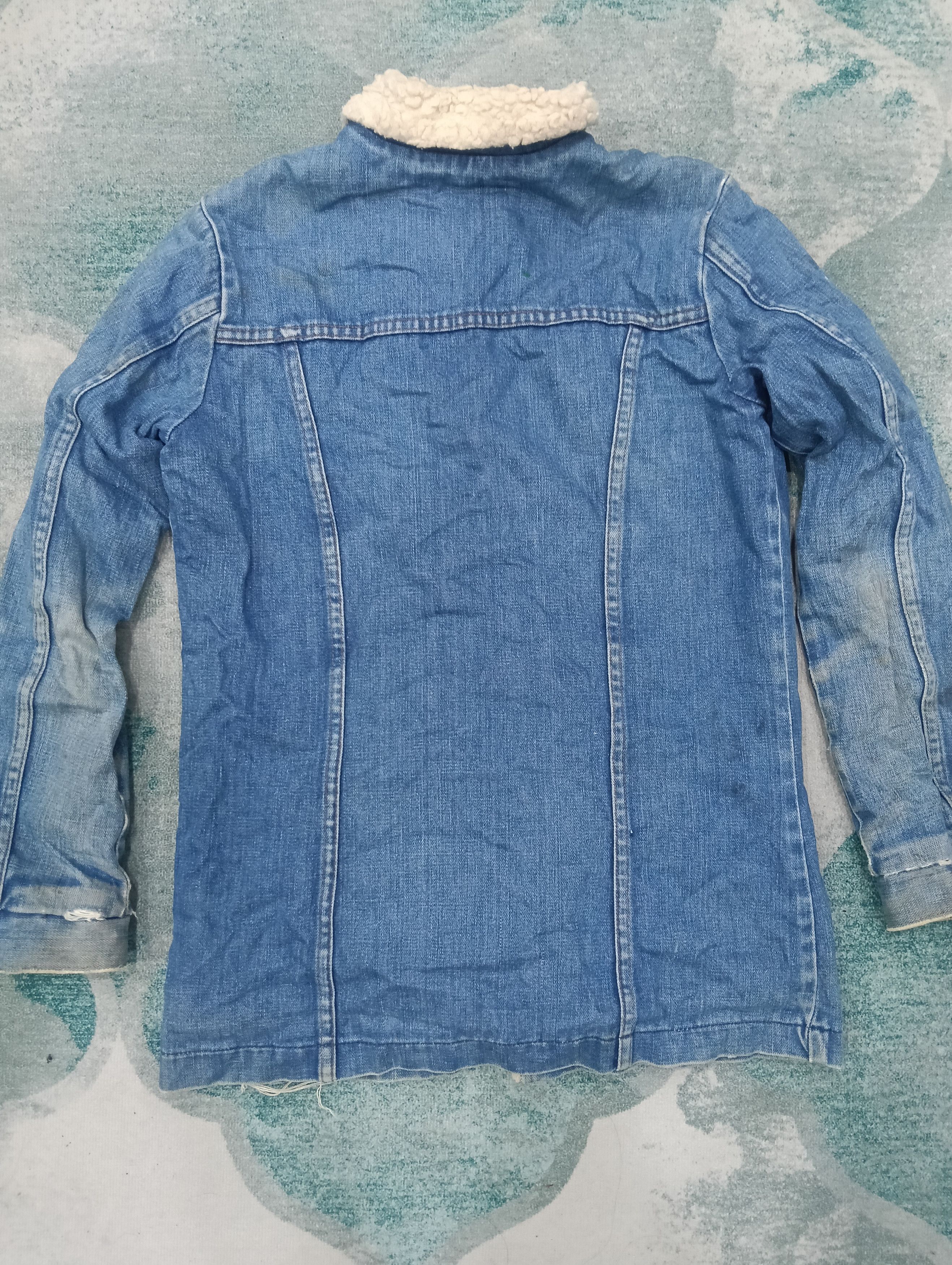 Vintage × Wrangler Vintage Wrangler Sherpa Jacket Size L / US 10 / IT 46 - 4 Thumbnail