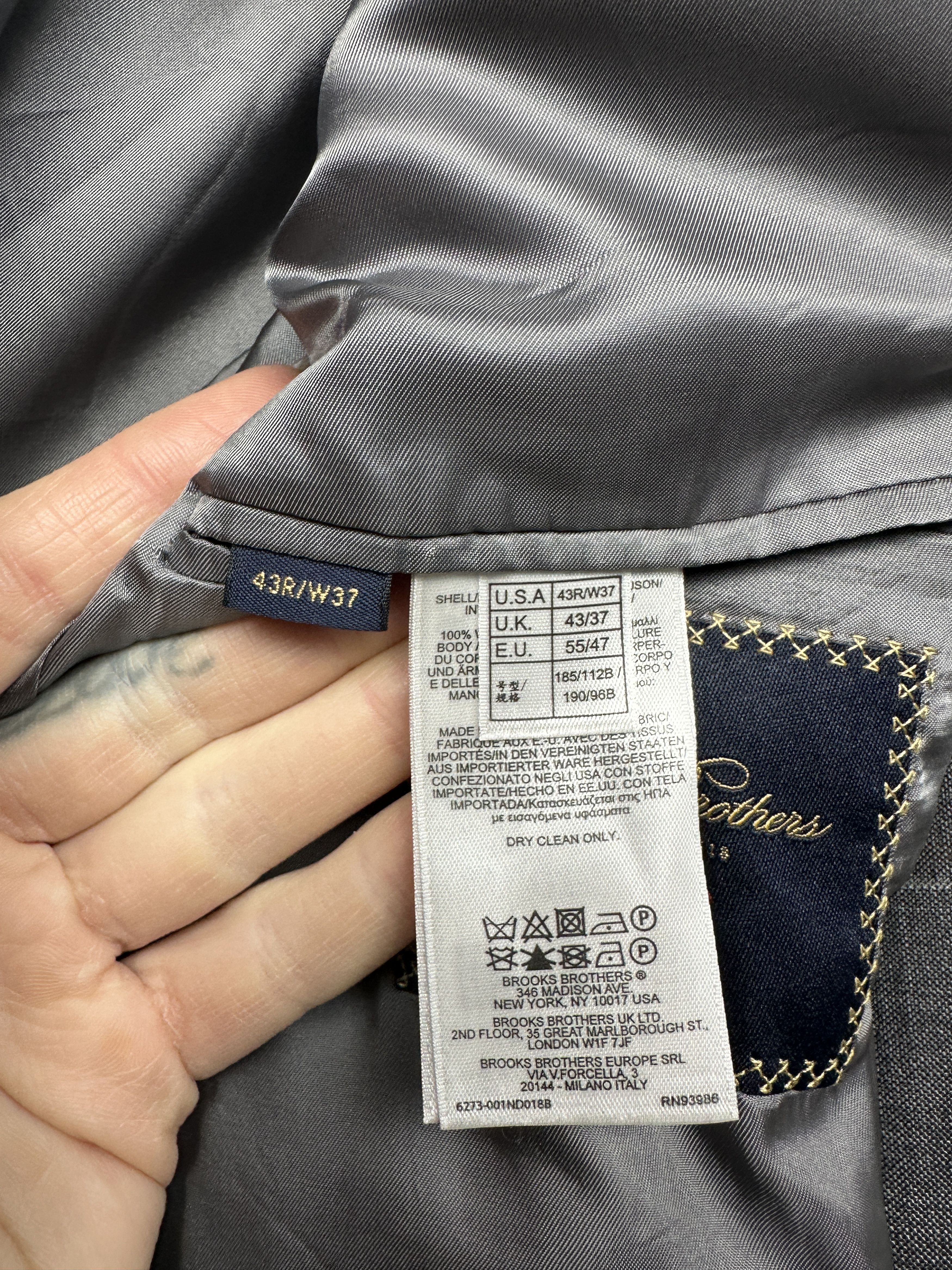Brooks Brothers Mens Wool Blazer Jacket