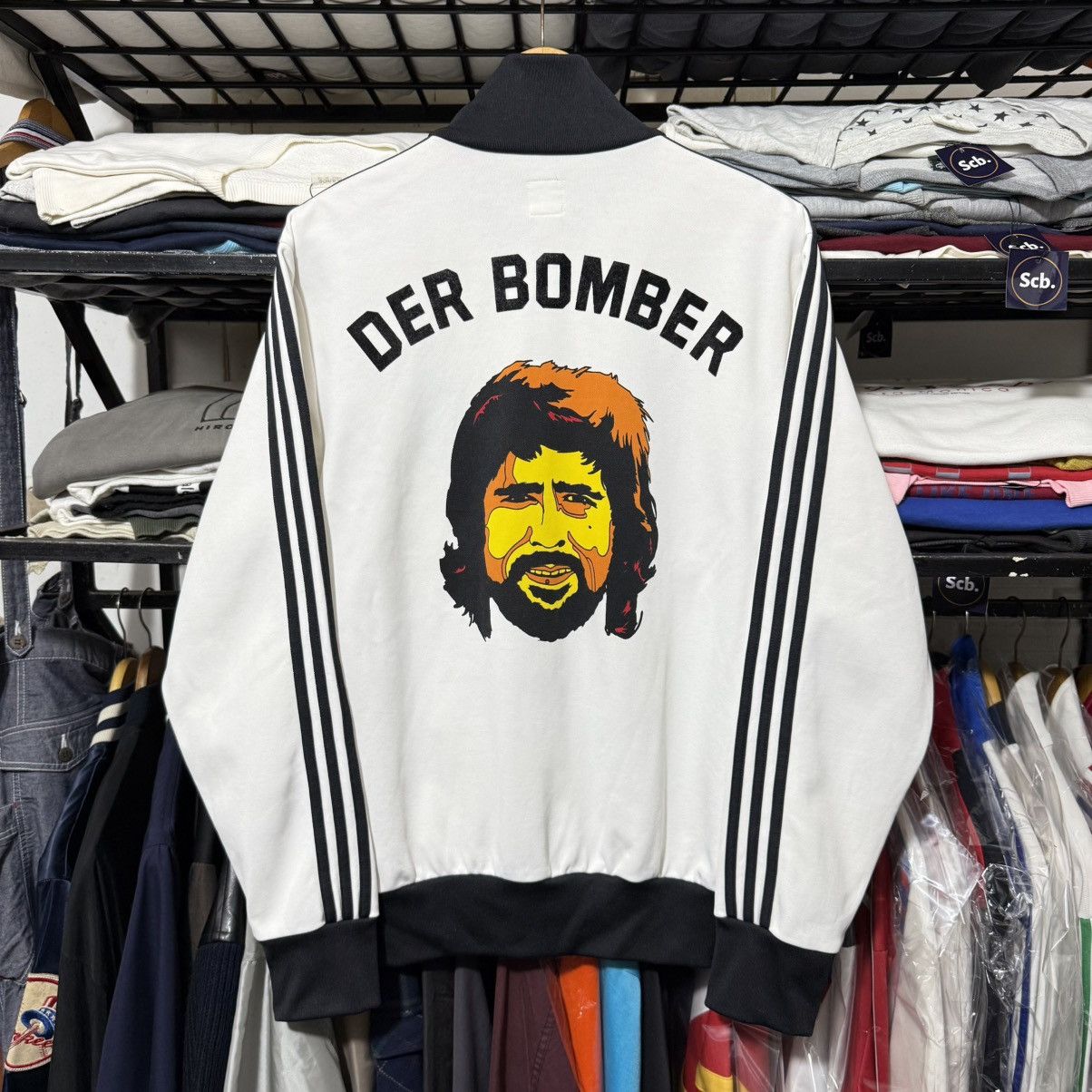 Vintage Vintage germany world cup 1950-1990 der bomber track top Size US L / EU 52-54 / 3 - 1 Thumbnail