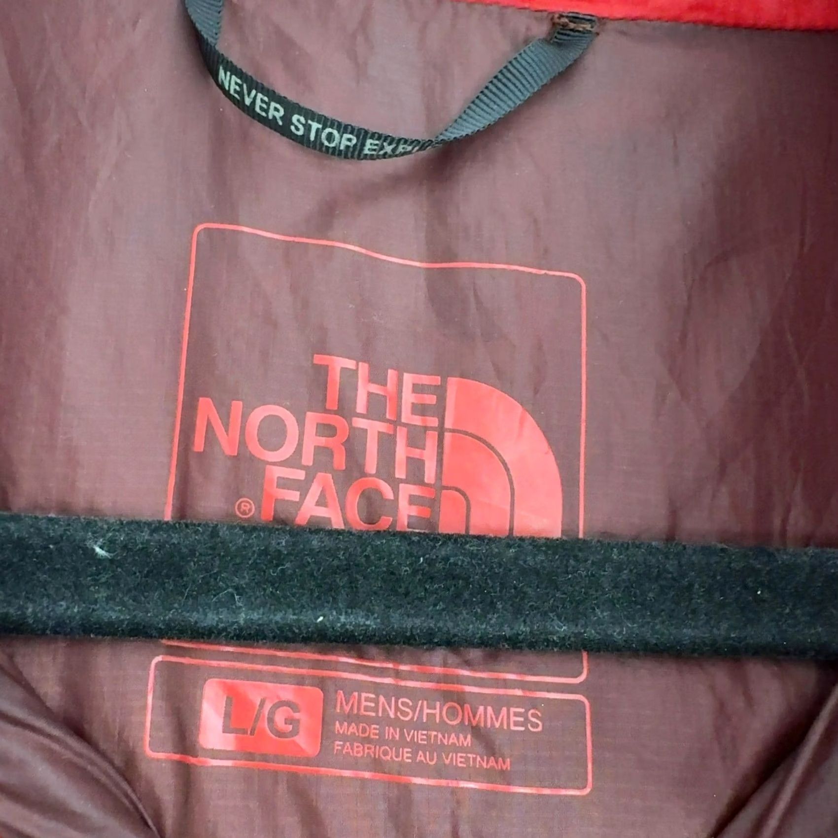 The North Face The North Face Jacket Mens L Red Thermoball Quilted Full Zip Puffer Gorpcore Size US L / EU 52-54 / 3 - 5 Thumbnail