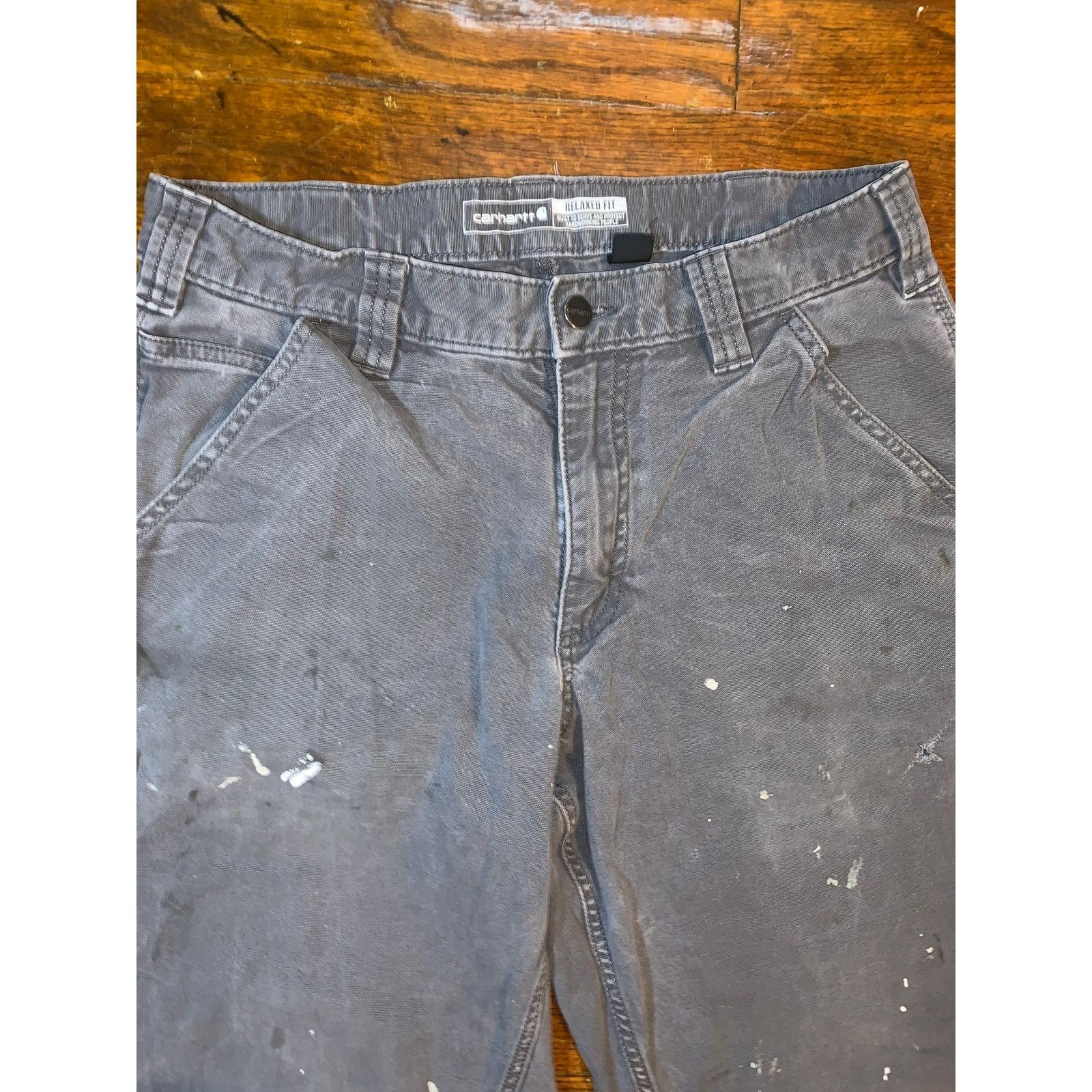 Carhartt Carhartt 102291 Rugged Flex Pants 32x32 Gravel Size US 32 / EU 48 - 3 Thumbnail