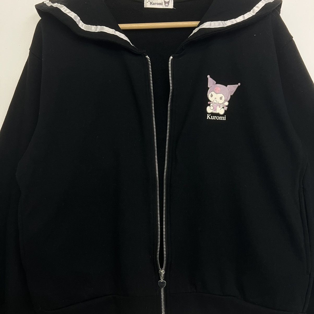 Cartoon Network KUROMI SANRIO GRL JAPANESE BRAND SAILOR COLLAR SWEATER Size L / US 10 / IT 46 - 5 Thumbnail