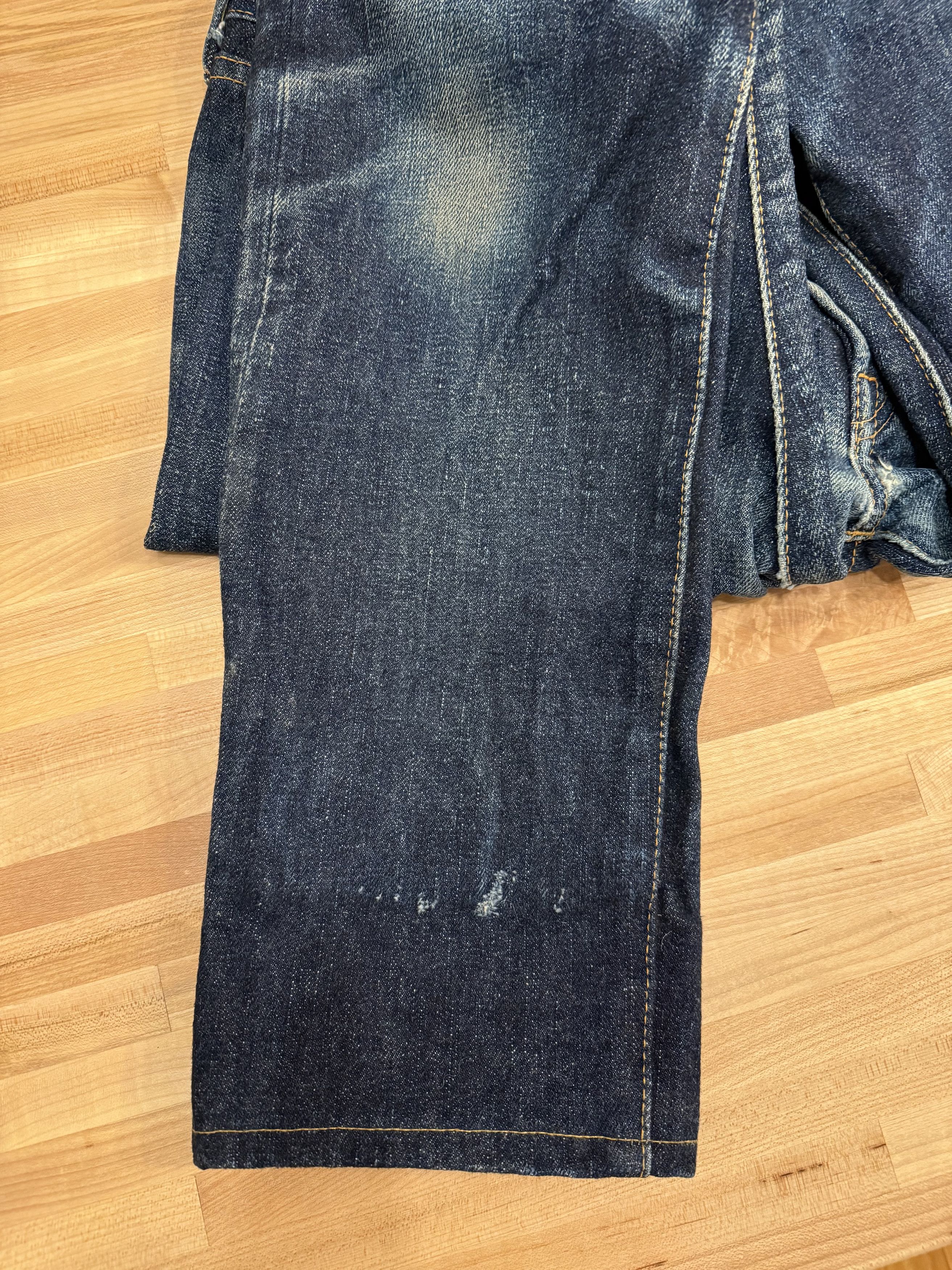 Samurai Jeans SAMURAI S511XX19OZII KIWAMI 19OZ INDIGO DENIM Size US 32 / EU 48 - 7 Thumbnail