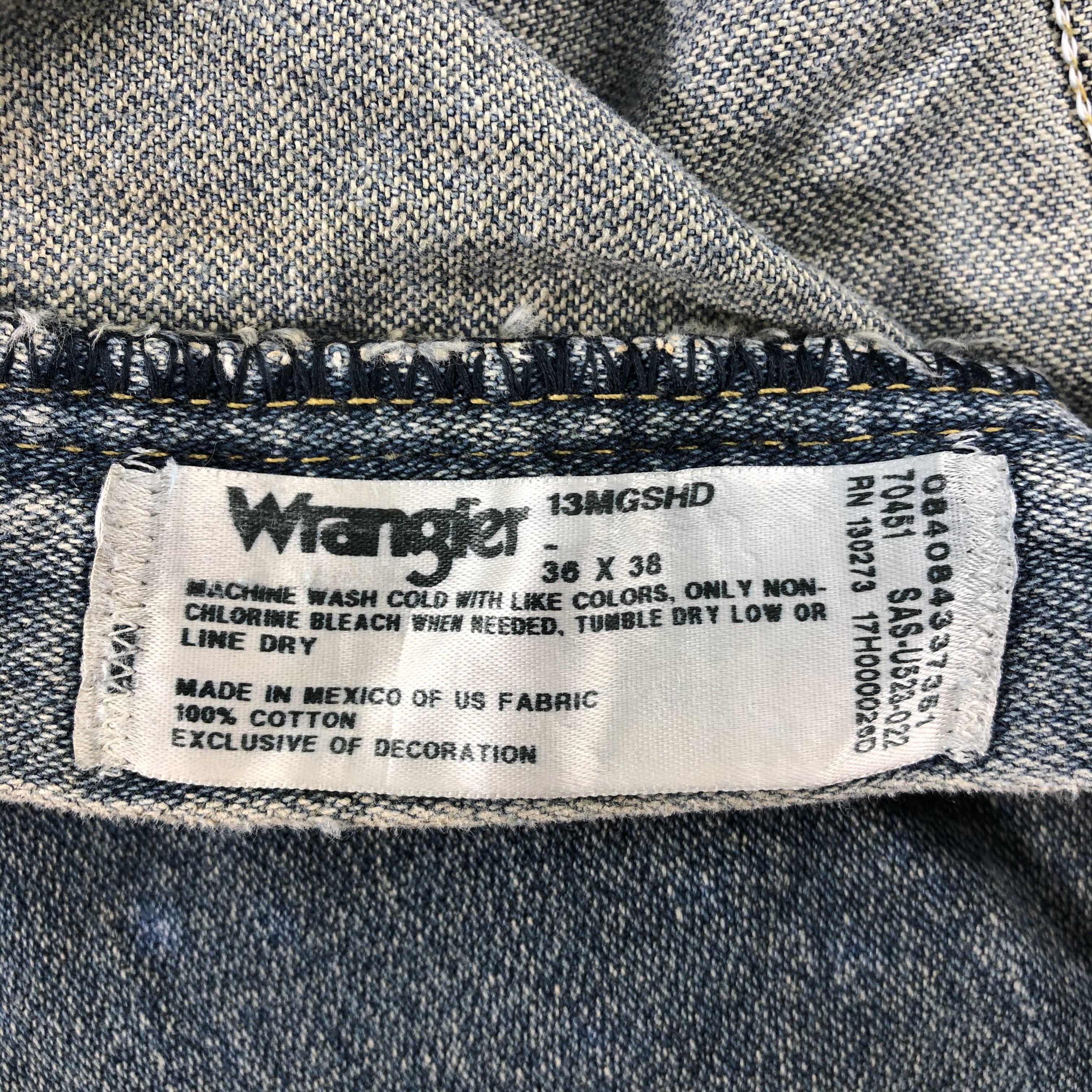 Vintage Vintage Wrangler Jeans-J2403 Size US 36 / EU 52 - 11 Thumbnail