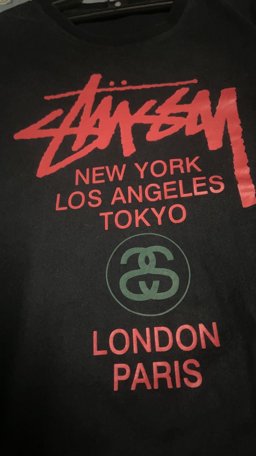 Stussy Stussy Tour Tshirt Size US M / EU 48-50 / 2 - 5 Thumbnail
