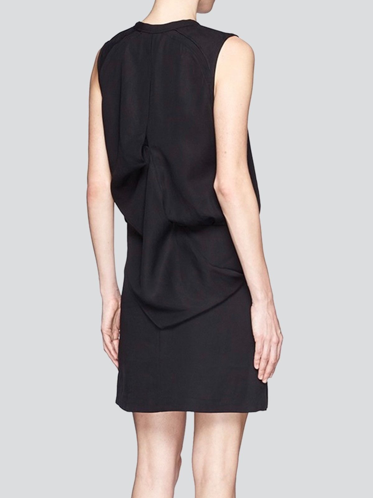 Acne Studios Acne Studios Twist Fluid SS 14 Dress Size 38 Black Size XS / US 0-2 / IT 36-38 - 2 Thumbnail