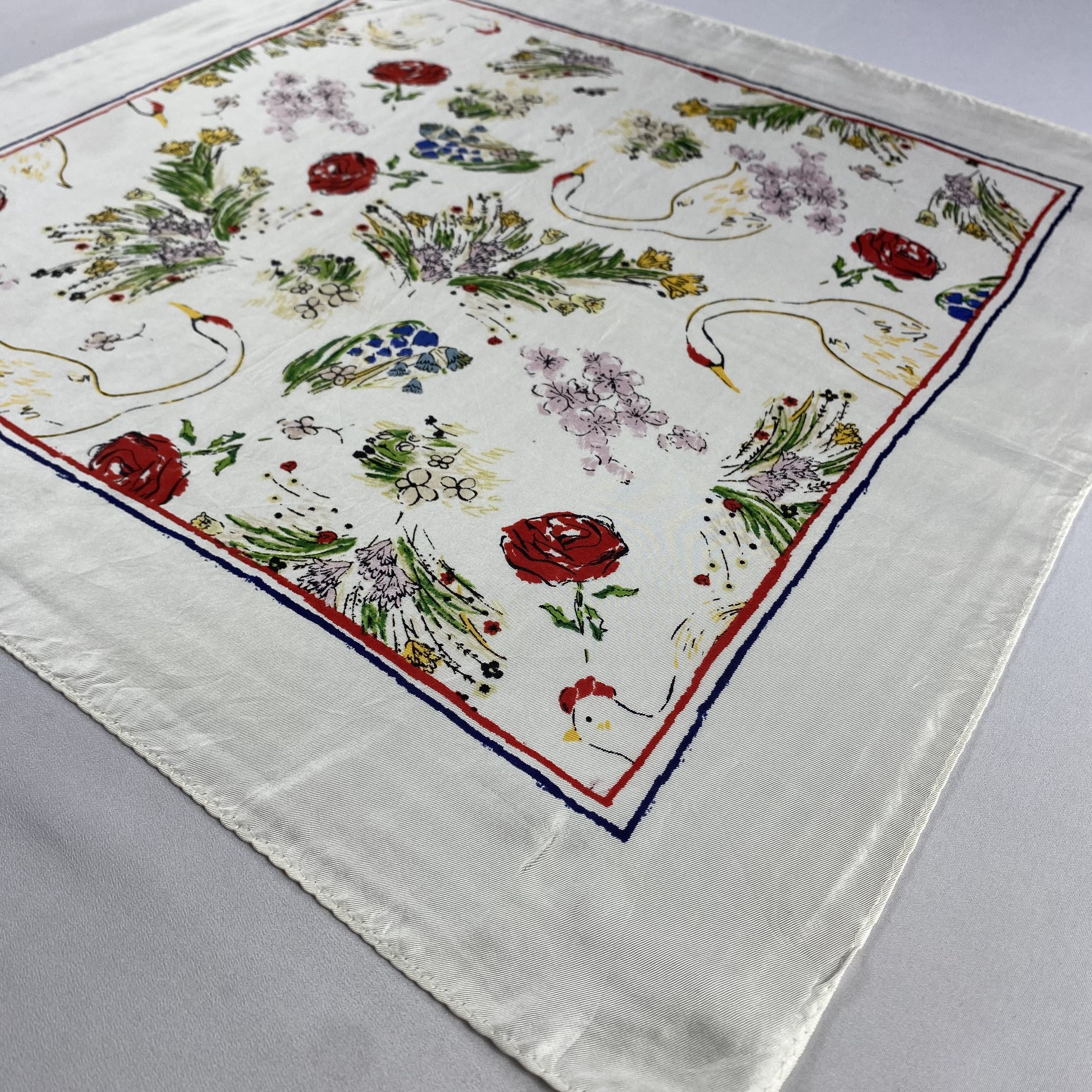 Uniqlo × Vintage Ines De La Fressange Handkerchief / Neckerchief-P1131 Size ONE SIZE - 2 Thumbnail