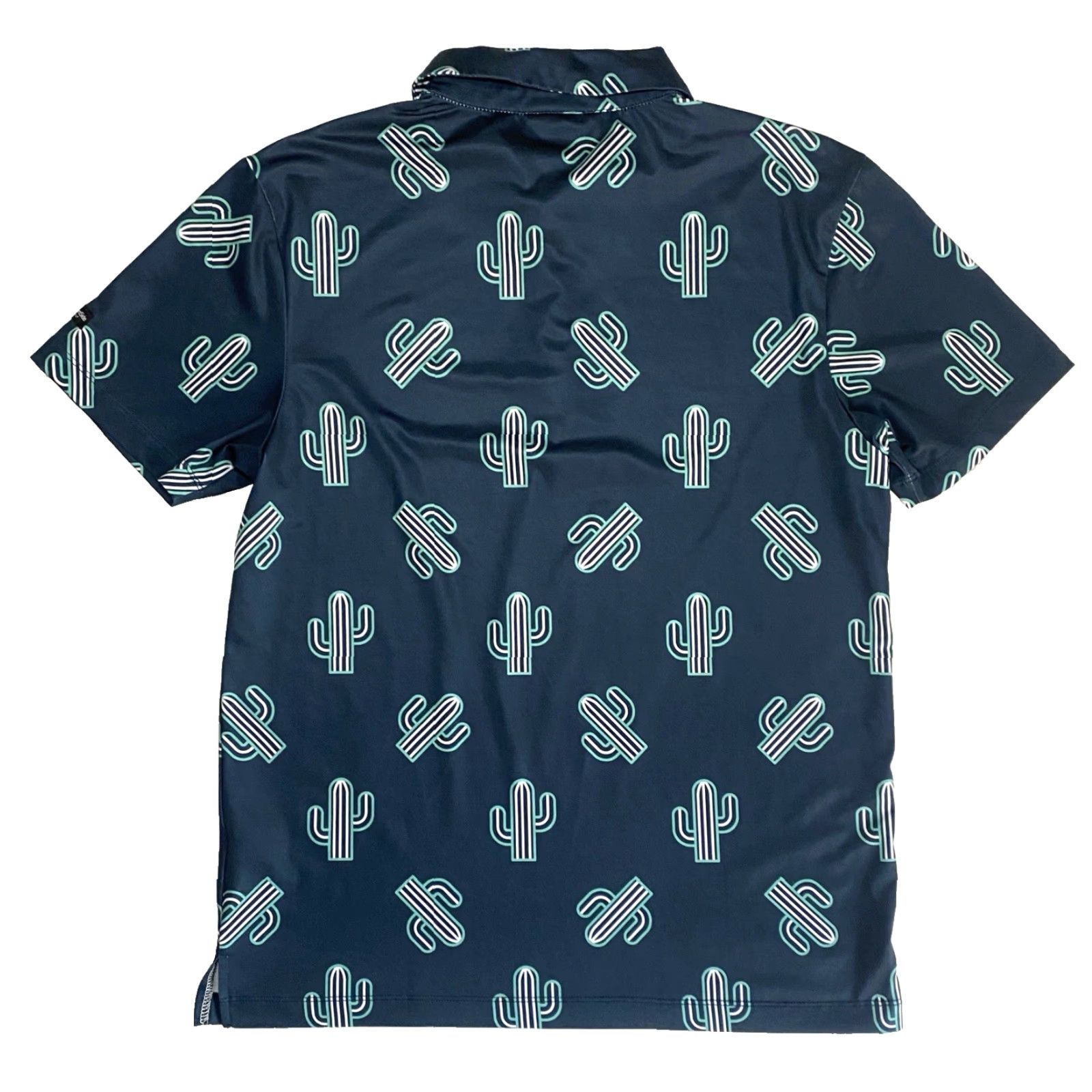 Vintage VINTAGE GreenSide Men’s Golf Polo Shirt Short Sleeve Collared Breathable Lightweight Casual Activewear Sz S Blue/Green Likely 90s Sports Mens Size US S / EU 44-46 / 1 - 2 Thumbnail