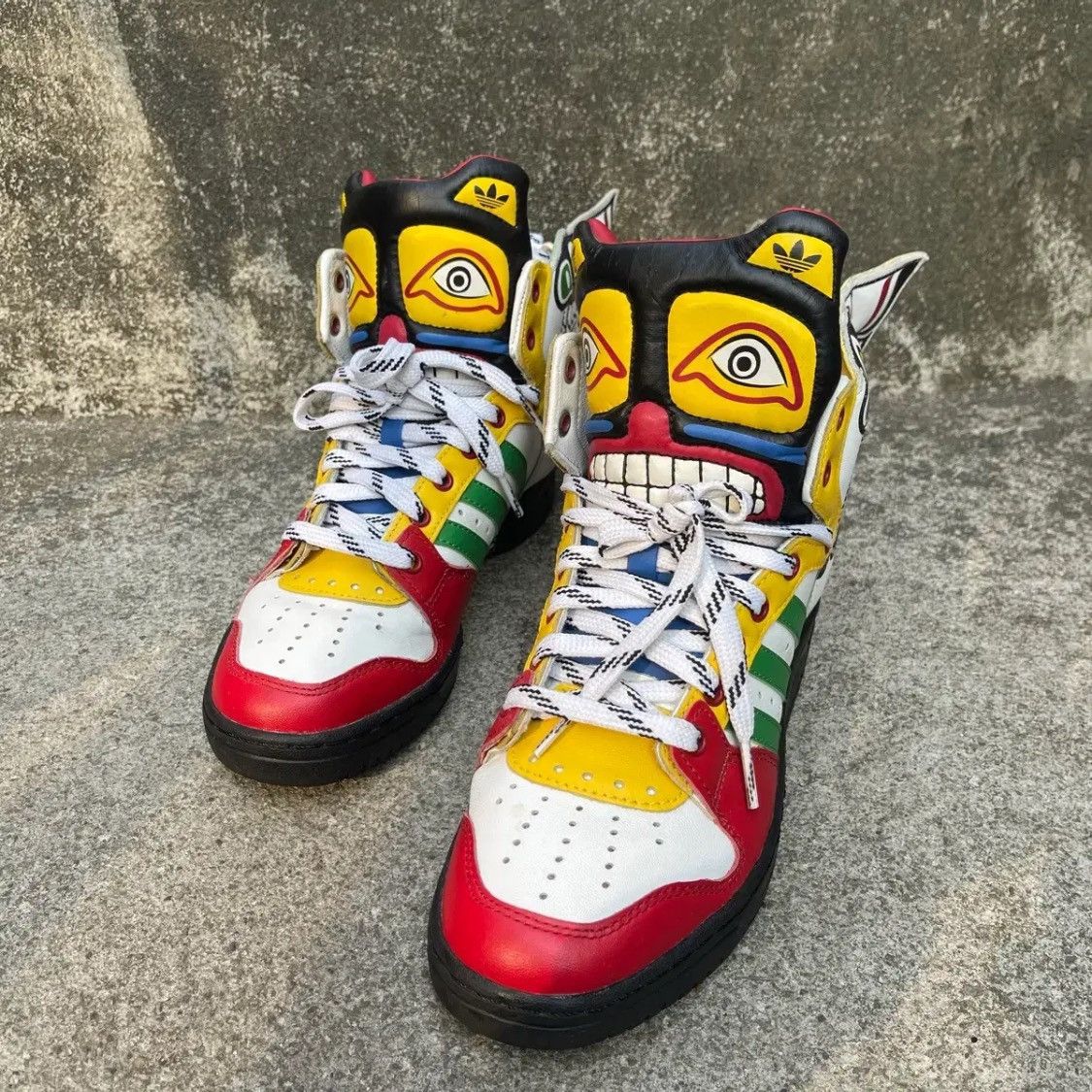 Adidas × Jeremy Scott Adidas x Jeremy Scott Forum Hi Totem Size US 7 / IT 37 - 10 Thumbnail