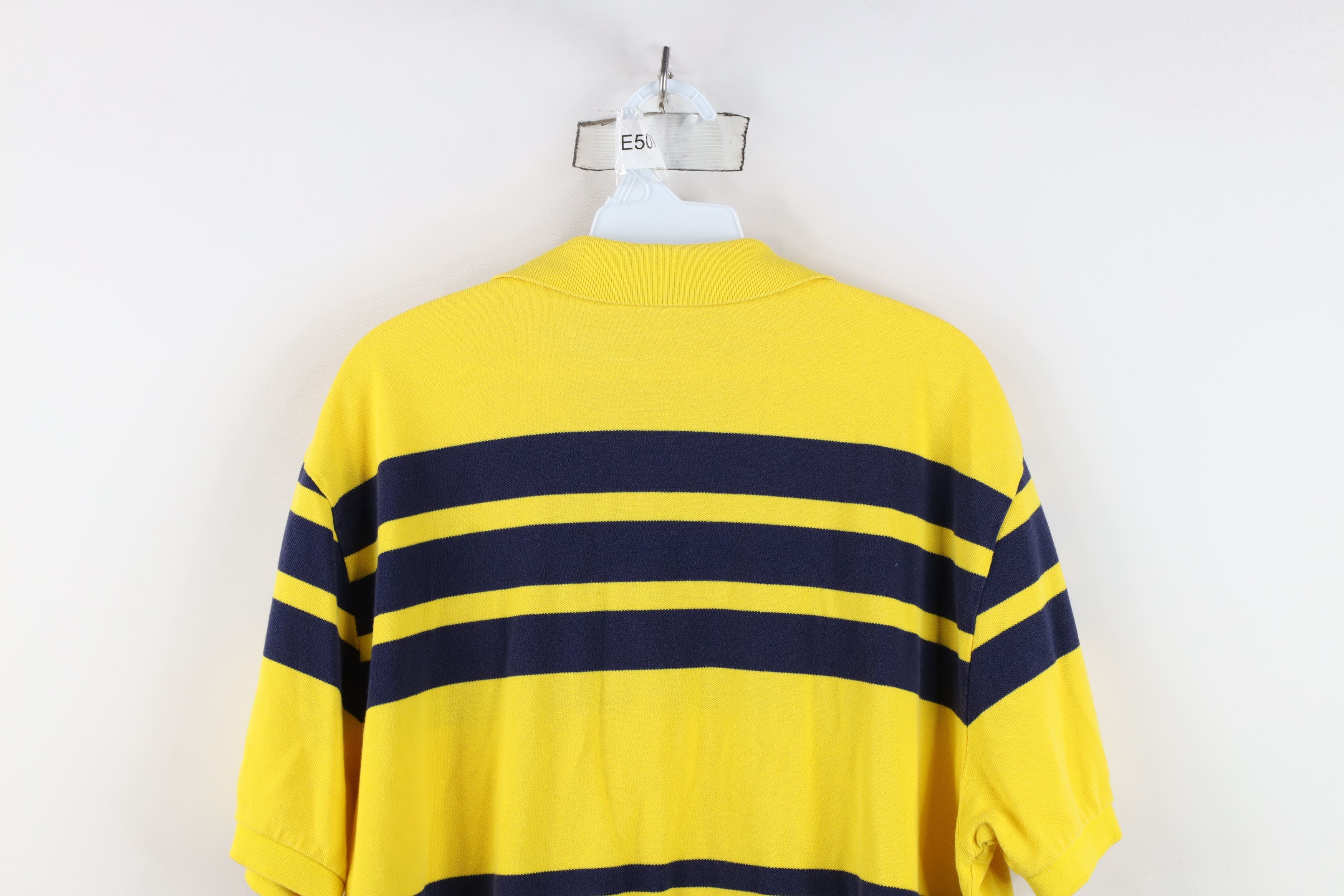 Polo Ralph Lauren Vintage 90s Ralph Lauren Block Collared Golf Polo Shirt Size US XL / EU 56 / 4 - 10 Thumbnail