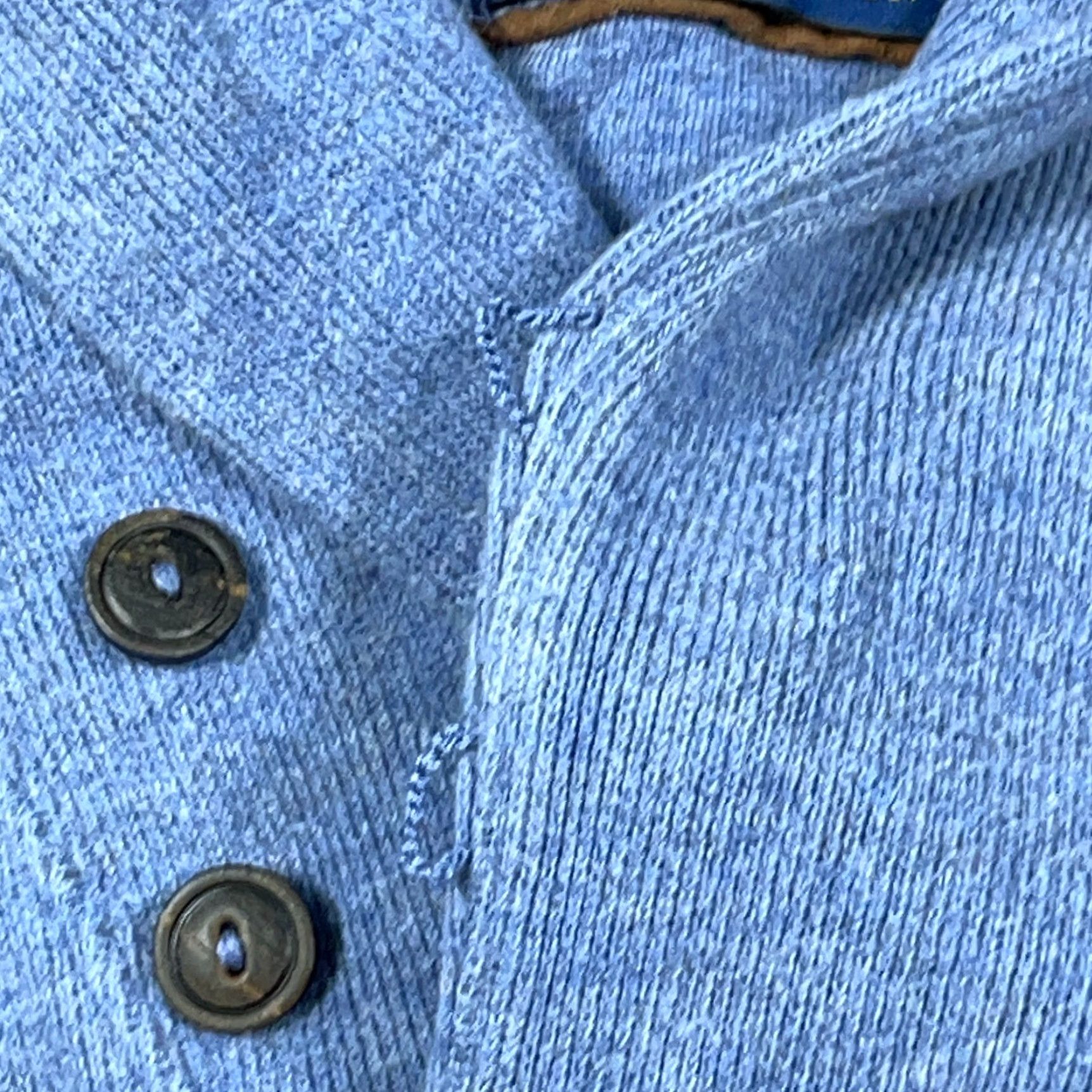 Polo Ralph Lauren Polo Ralph Lauren Sweater Shirt Men Medium Blue Shawl Neck Pullover 1/4 Zip Lightweight Knit Solid Logo Zipper Embroidered Size US M / EU 48-50 / 2 - 5 Thumbnail
