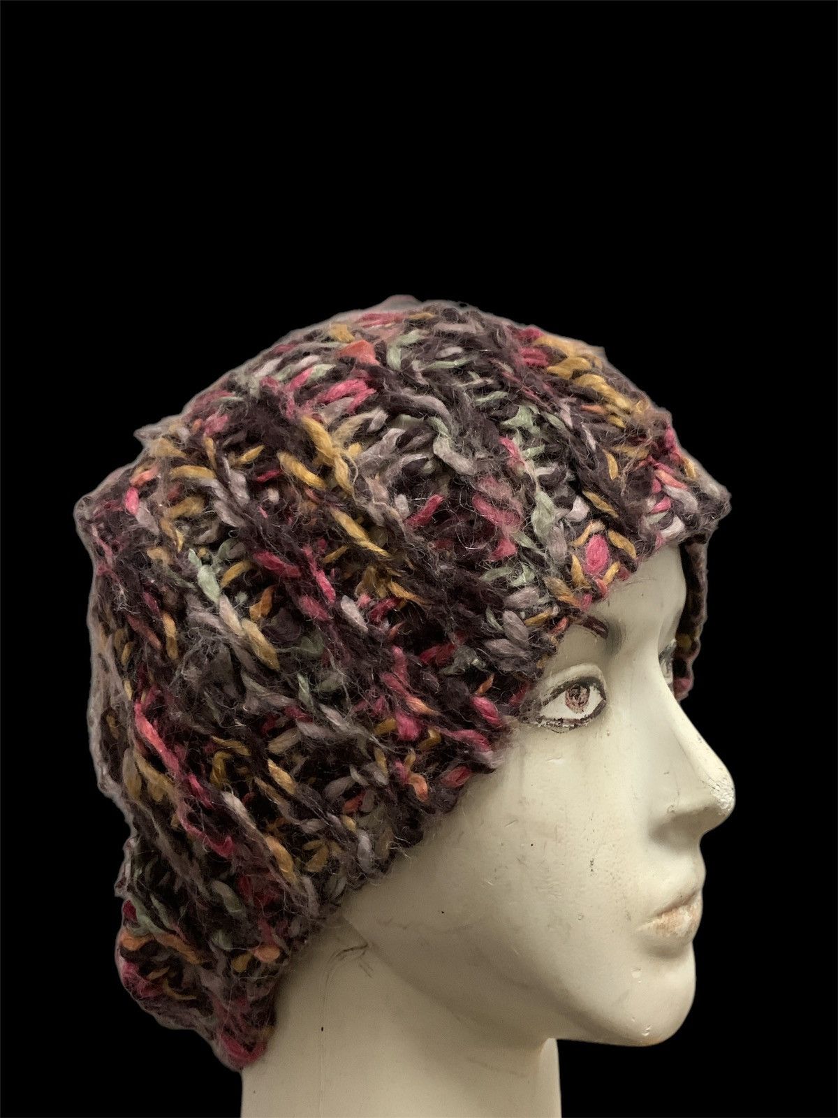 Japanese Brand × Kapital Crochet Knitted Handmade abeanie Hats Good Colour Size ONE SIZE - 1 Thumbnail