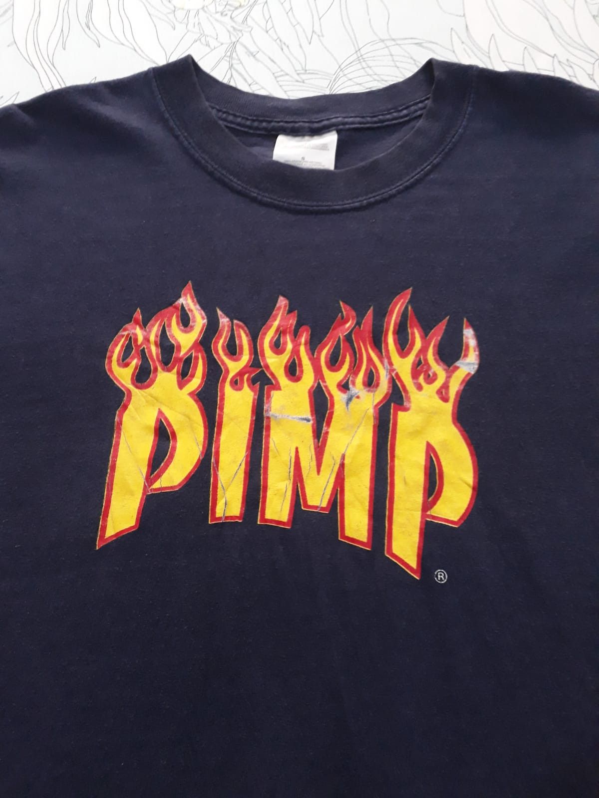 Thrasher Vtg PimpGear Thrasher skateboard rip off graffiti rave Size US L / EU 52-54 / 3 - 1 Thumbnail