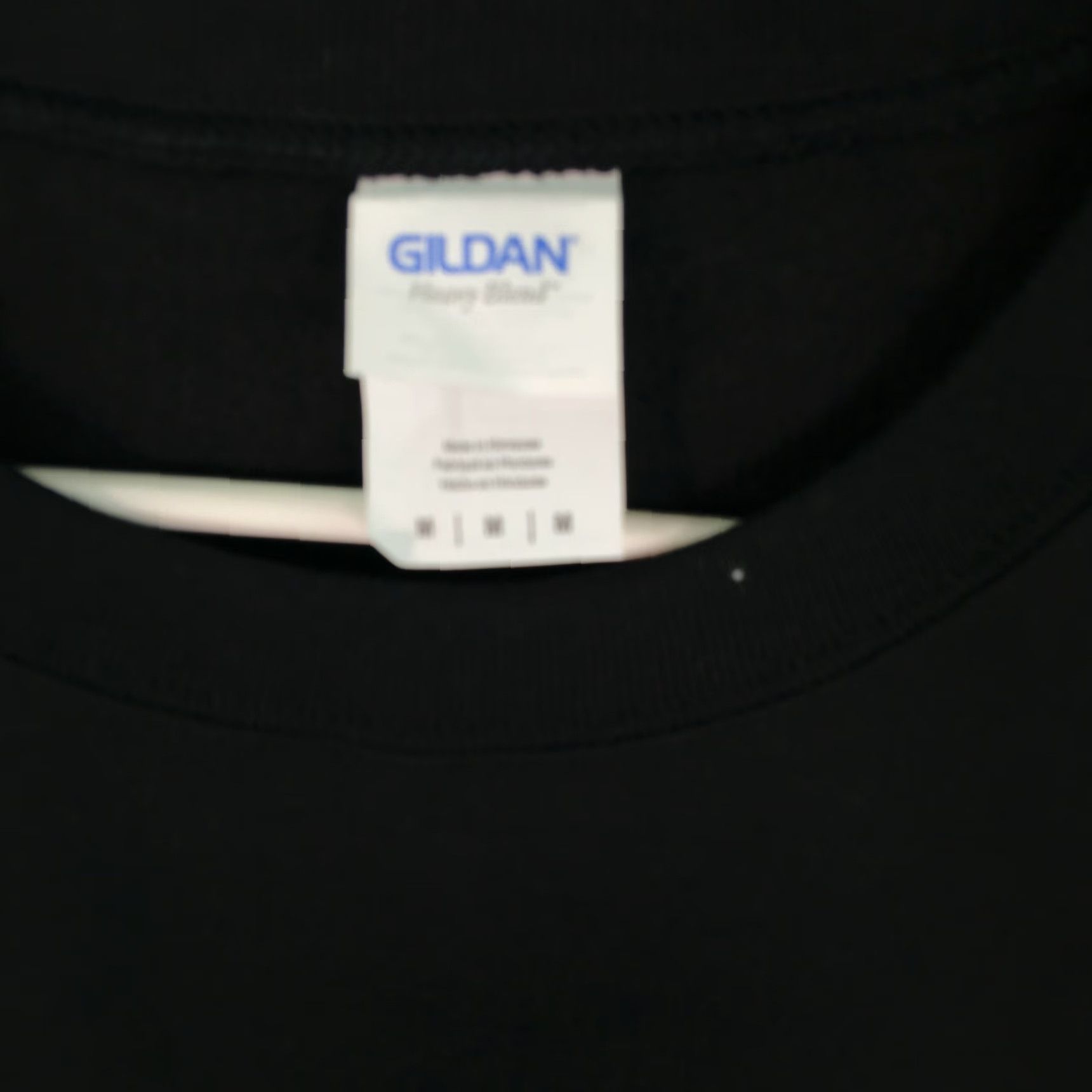 Gildan Gildan Mens Casual Regular Crew Neck Long Sleeve Sweatshirts Size Medium Black Cotton 46 in Chest 20 in Sleeve Regular Sweatshirt Men Size US M / EU 48-50 / 2 - 3 Thumbnail
