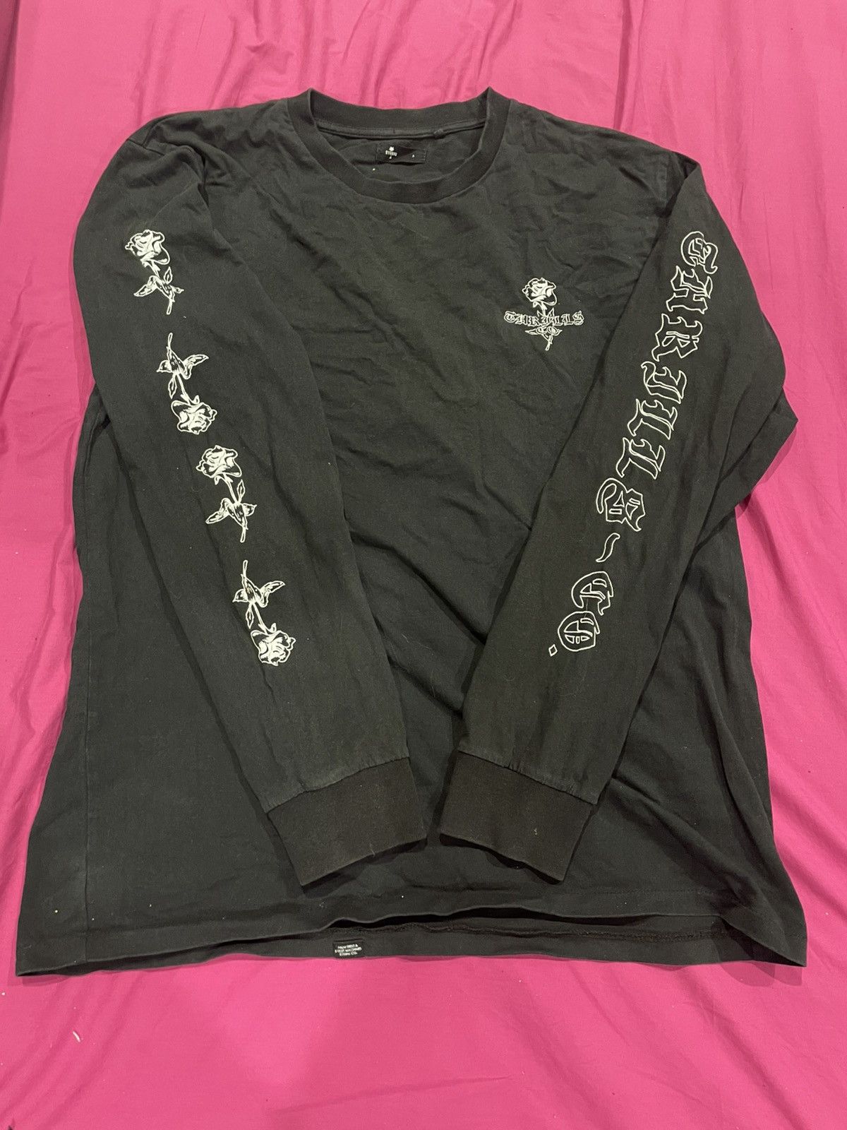 THRILLS × Vintage Thrills Roses long sleeve undershirt Size US L / EU 52-54 / 3 - 1 Thumbnail