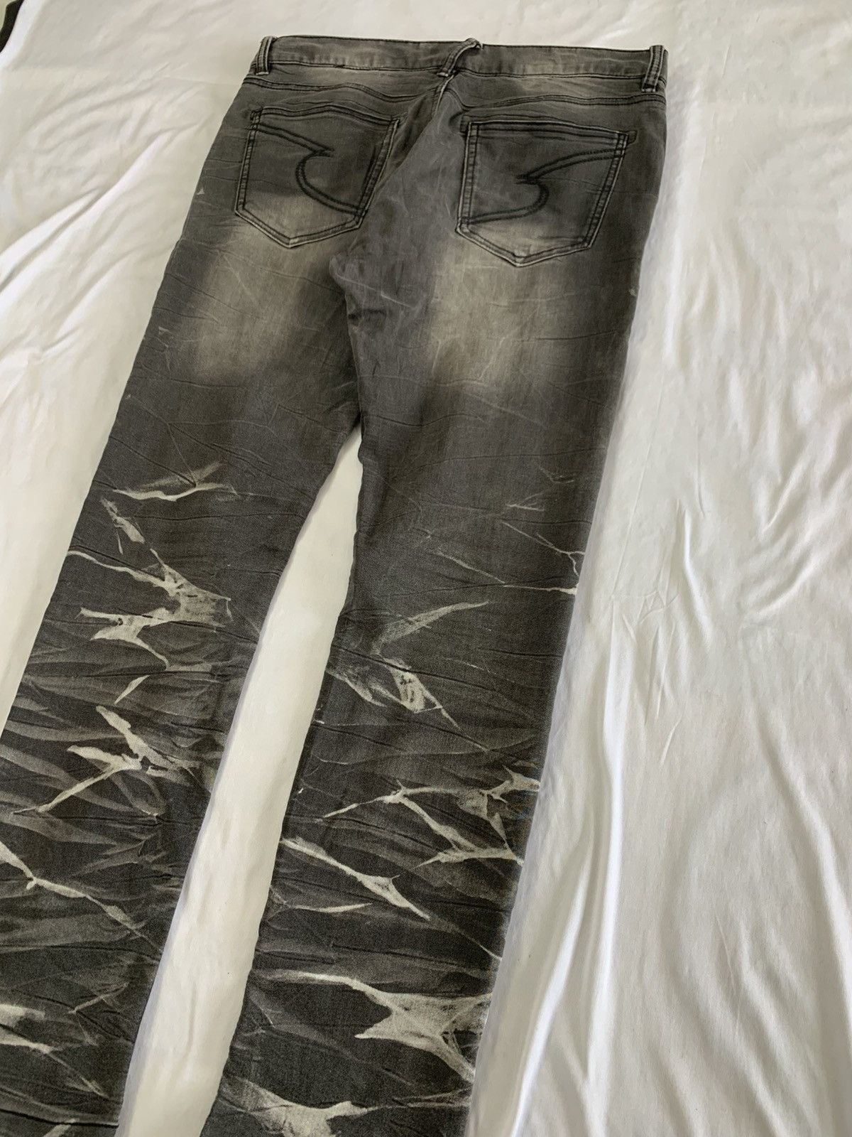 semanticdesign Skinny acid wash denim jeans from semanticdesign Size US 34 / EU 50 - 7 Thumbnail