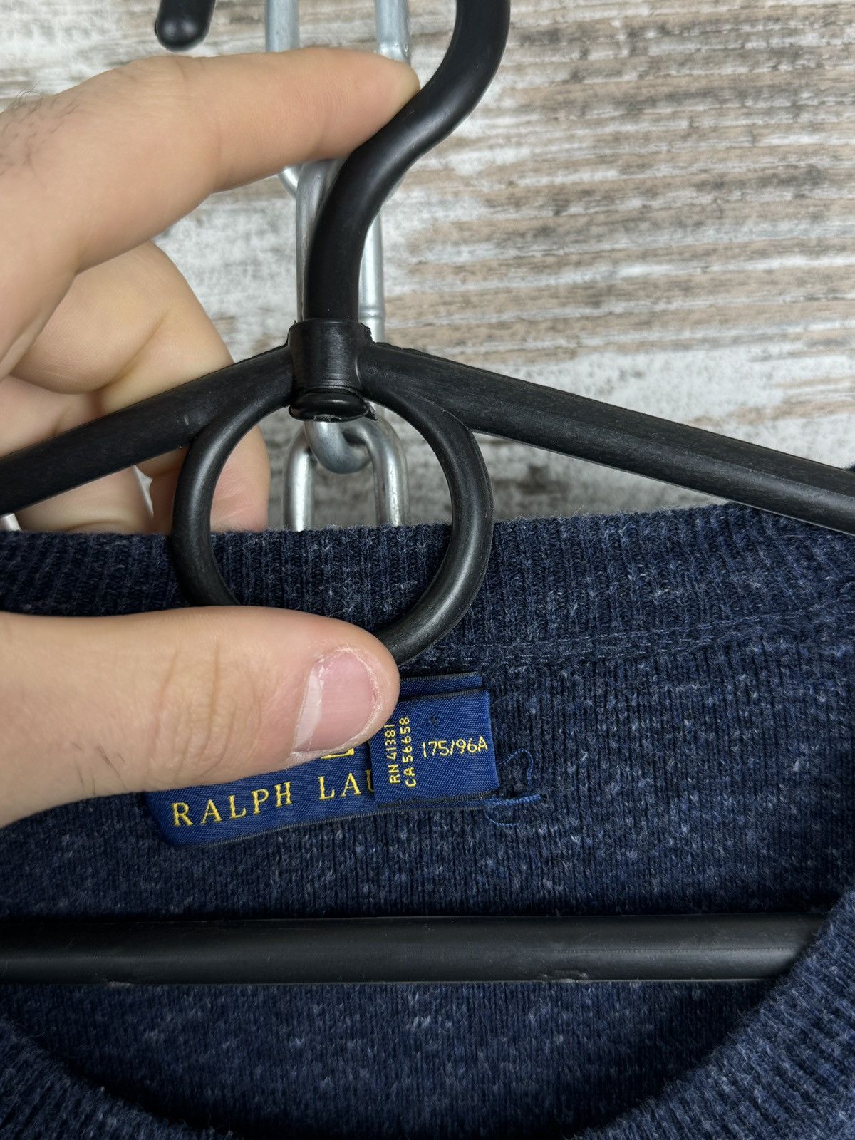 Polo Ralph Lauren Mens Vintage Polo Ralph Lauren sweater sweatshirt rugby Size US M / EU 48-50 / 2 - 5 Thumbnail