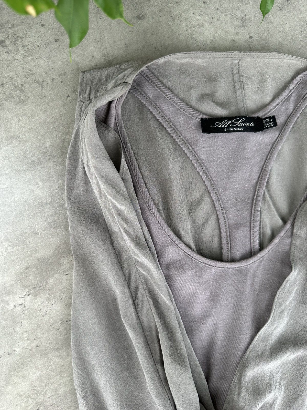 Allsaints Allssints Silk Mini dress Size S / US 4 / IT 40 - 4 Thumbnail