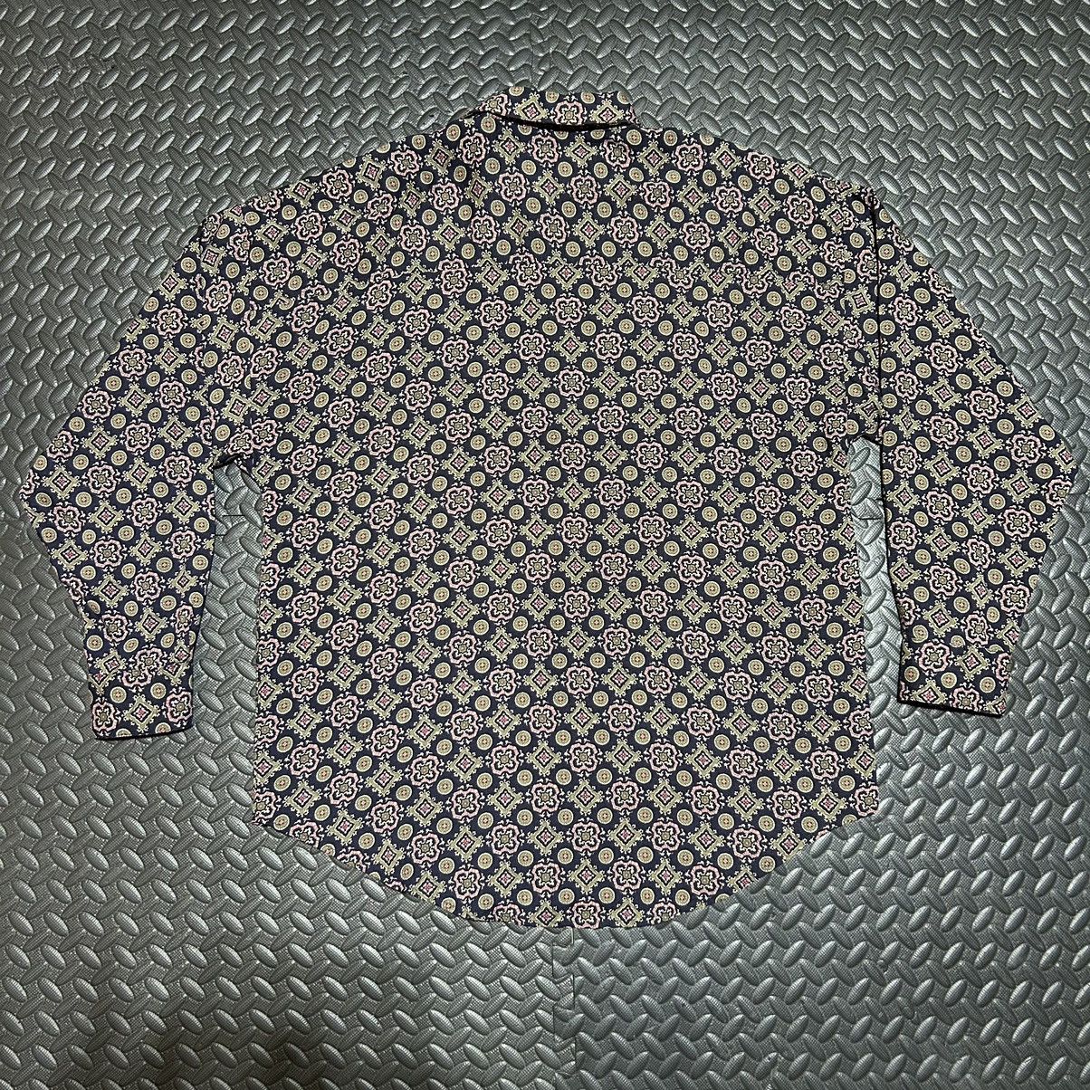 Vintage Vintage MAXX FM Shirt Mens Large Geometric Abstract Rayon Size US L / EU 52-54 / 3 - 9 Thumbnail