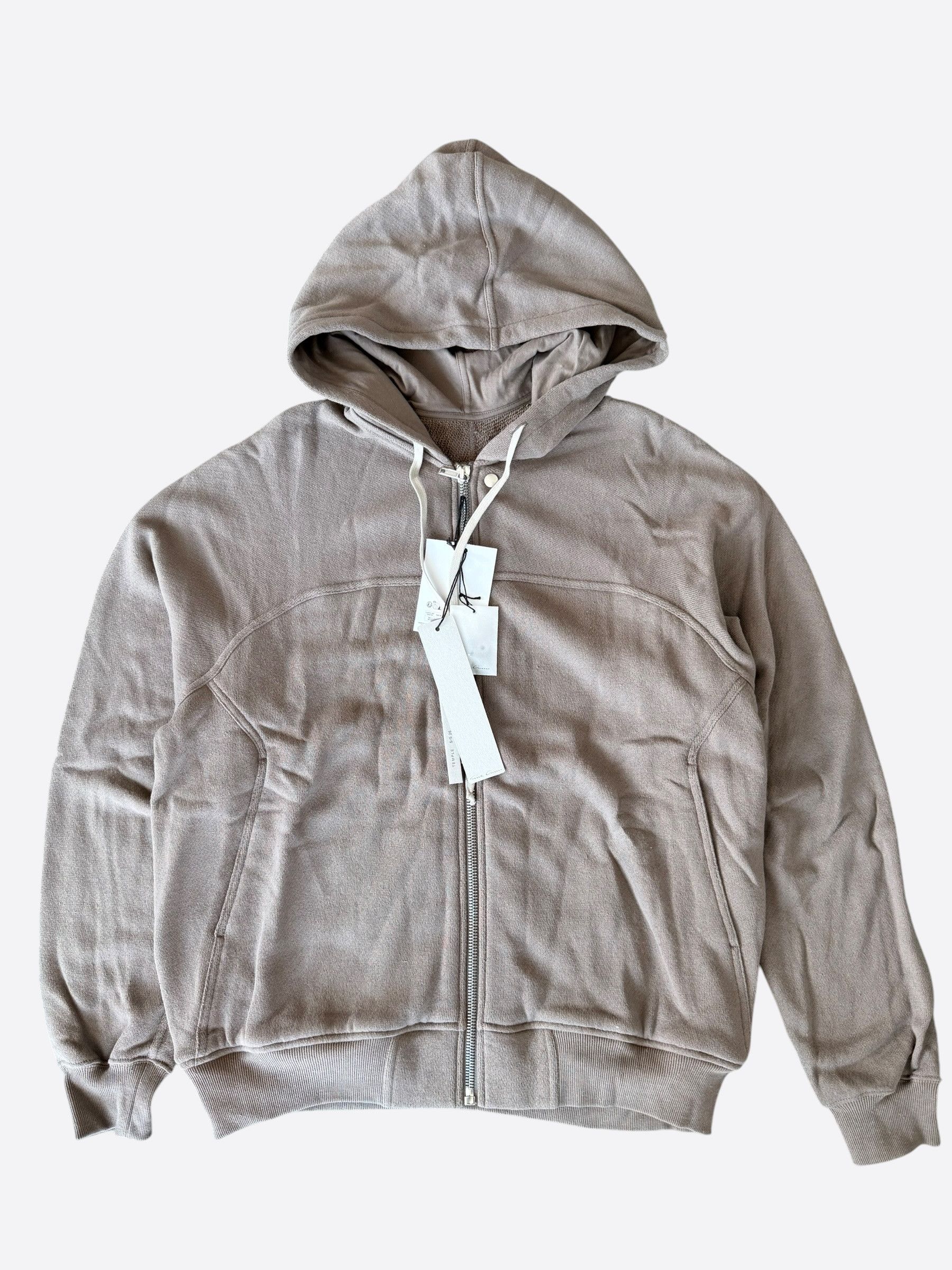 Rick Owens × Rick Owens Drkshdw SS16 Patch Jason Zip Up Hoodie