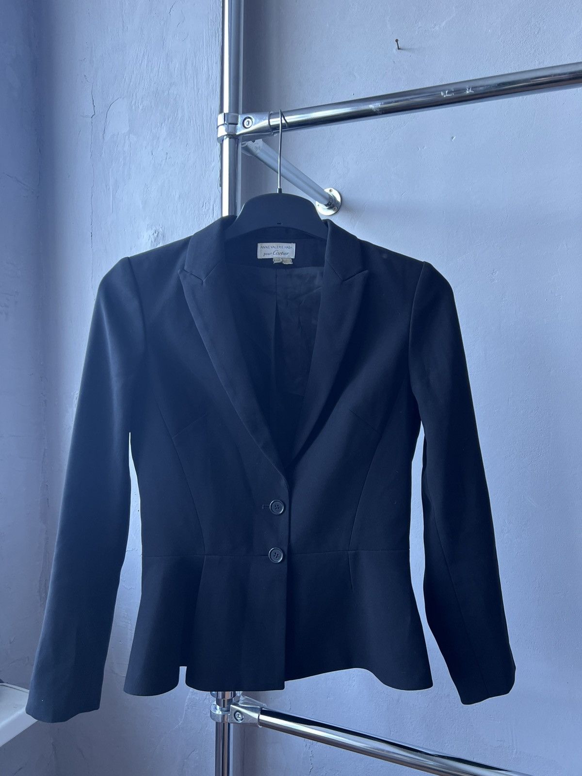 Cartier ANNE VALERIE HASH POUR CARTIER WOMEN TUXEDO BLAZER JACKET 38 Size XS / US 0-2 / IT 36-38 - 3 Thumbnail