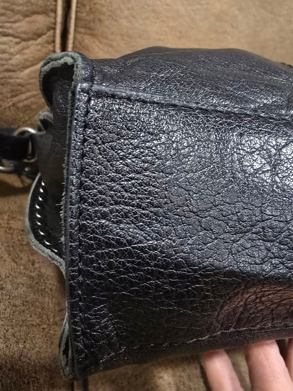 The Sak The Sak Silverlake Black Leather Studded Crossbody Bag Size ONE SIZE - 4 Thumbnail