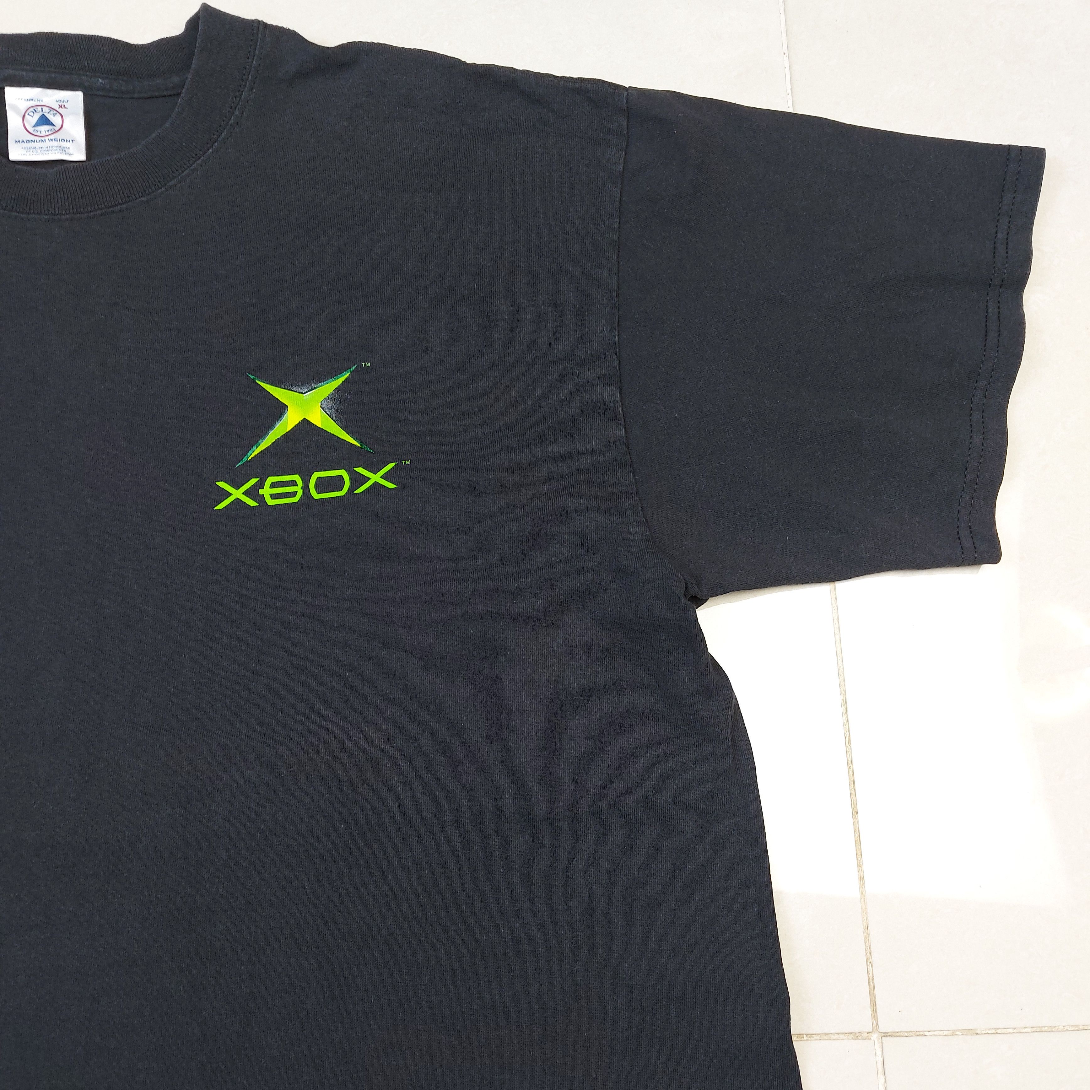 Microsoft Vintage 2001 XBOX Original Console Chest Logo USA Made TEE Size US XL / EU 56 / 4 - 4 Thumbnail