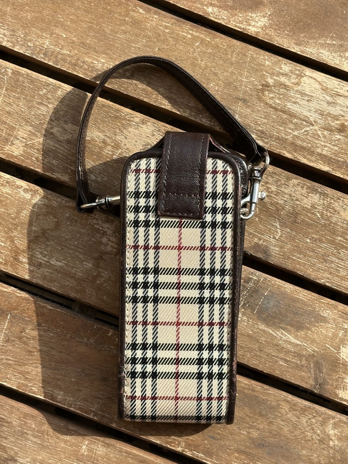 Burberry Burberry Nova Check Mini Pouch / Beige-Brown Size ONE SIZE - 2 Thumbnail