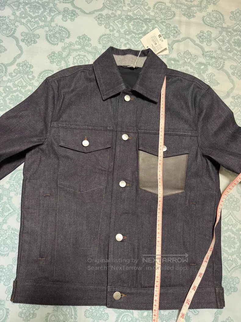 Hermes Hermes Denim jacket, leather patch denim jacket Size US S / EU 44-46 / 1 - 5 Thumbnail