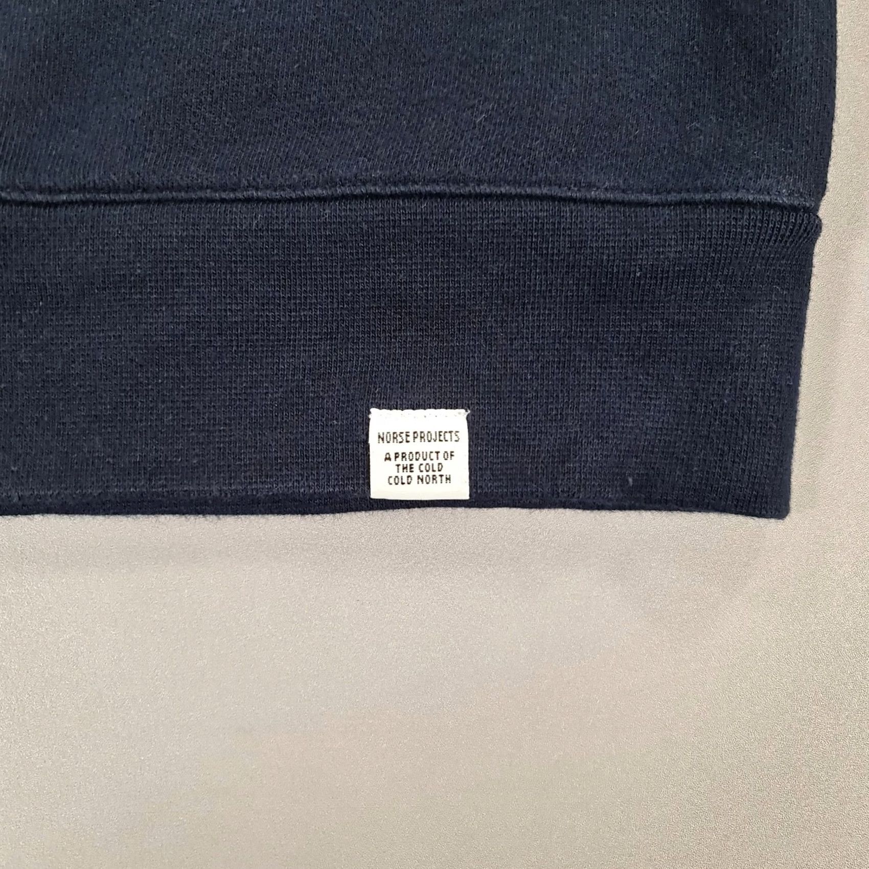 Norse Projects Norse Projects Mens Sweatshirt Navy Blue Medium Classics Crew Sweater Size US M / EU 48-50 / 2 - 3 Thumbnail