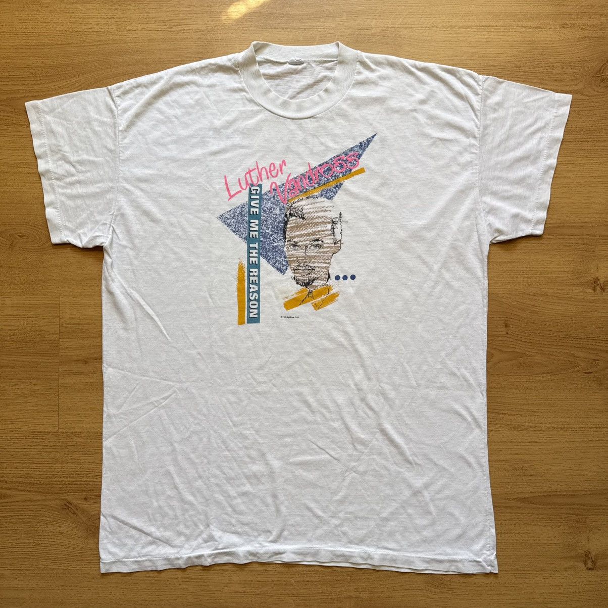 Other Luther Vandross Give Me The Reason tour 1986 T-shirt Size US L / EU 52-54 / 3 - 1 Thumbnail
