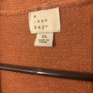 Other Burnt Orange Open-Front Cardigan Size XL / US 12-14 / IT 48-50 - 5 Thumbnail