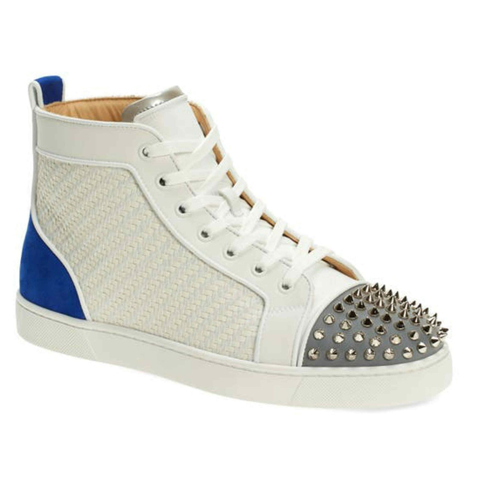 Christian Louboutin Christian Louboutin Lou Spikes Orlato High Top Sneaker Size US 11 / EU 44 - 1 Thumbnail