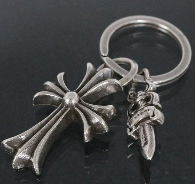 Chrome Hearts Chrome Hearts Dagger Split Key Chain | Grailed