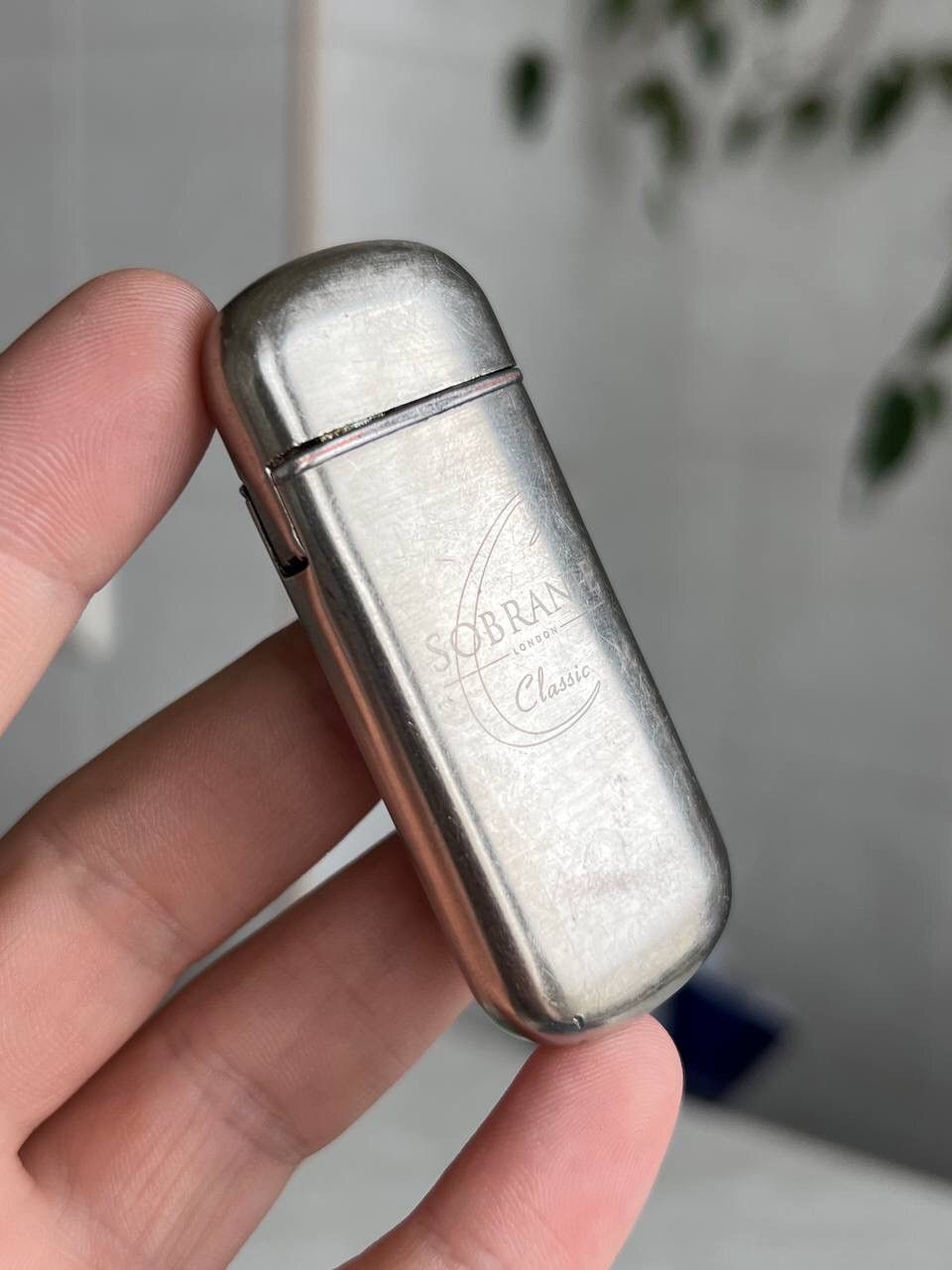 Marlboro × Vintage Y2K ELEGANCE SOBRANIE GEOMETRIC METAL PUNK ROCK LIGHTER 00's Size ONE SIZE - 5 Thumbnail