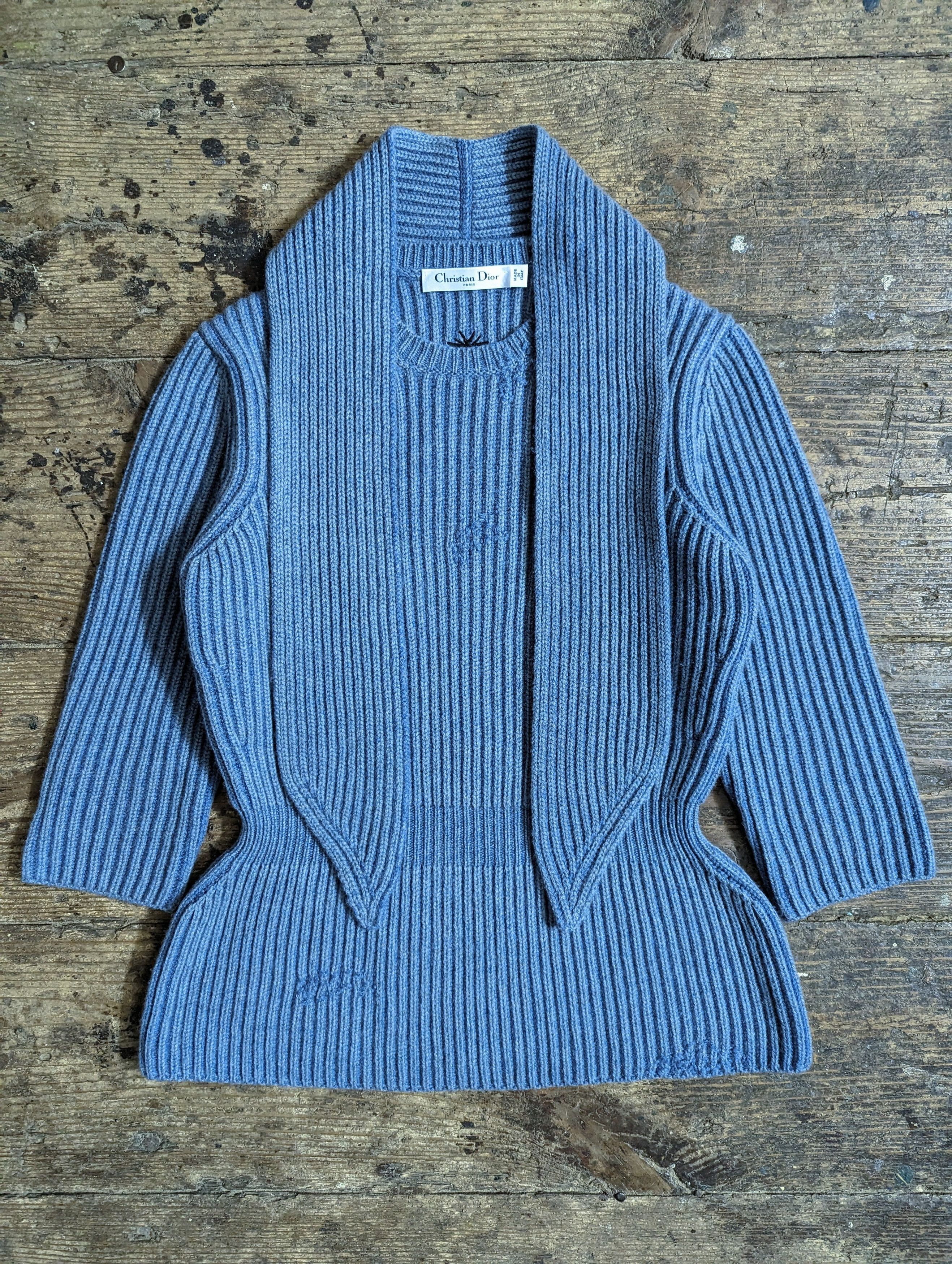 Dior Fall 2019 Christian Dior Bondage Neck Knitted Sweater Size S / US 4 / IT 40 - 2 Thumbnail