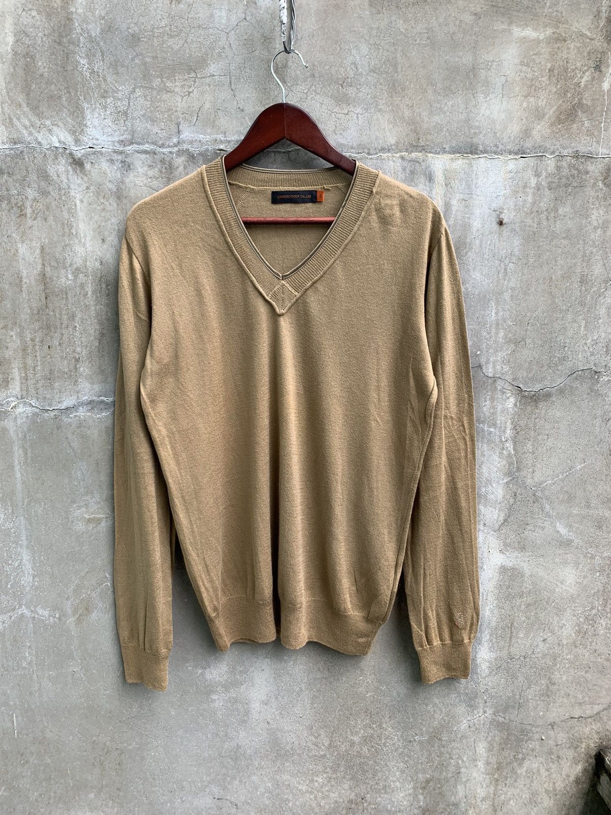 Undercover Raw Closed V-neck Cardigan Size US M / EU 48-50 / 2 - 2 Thumbnail