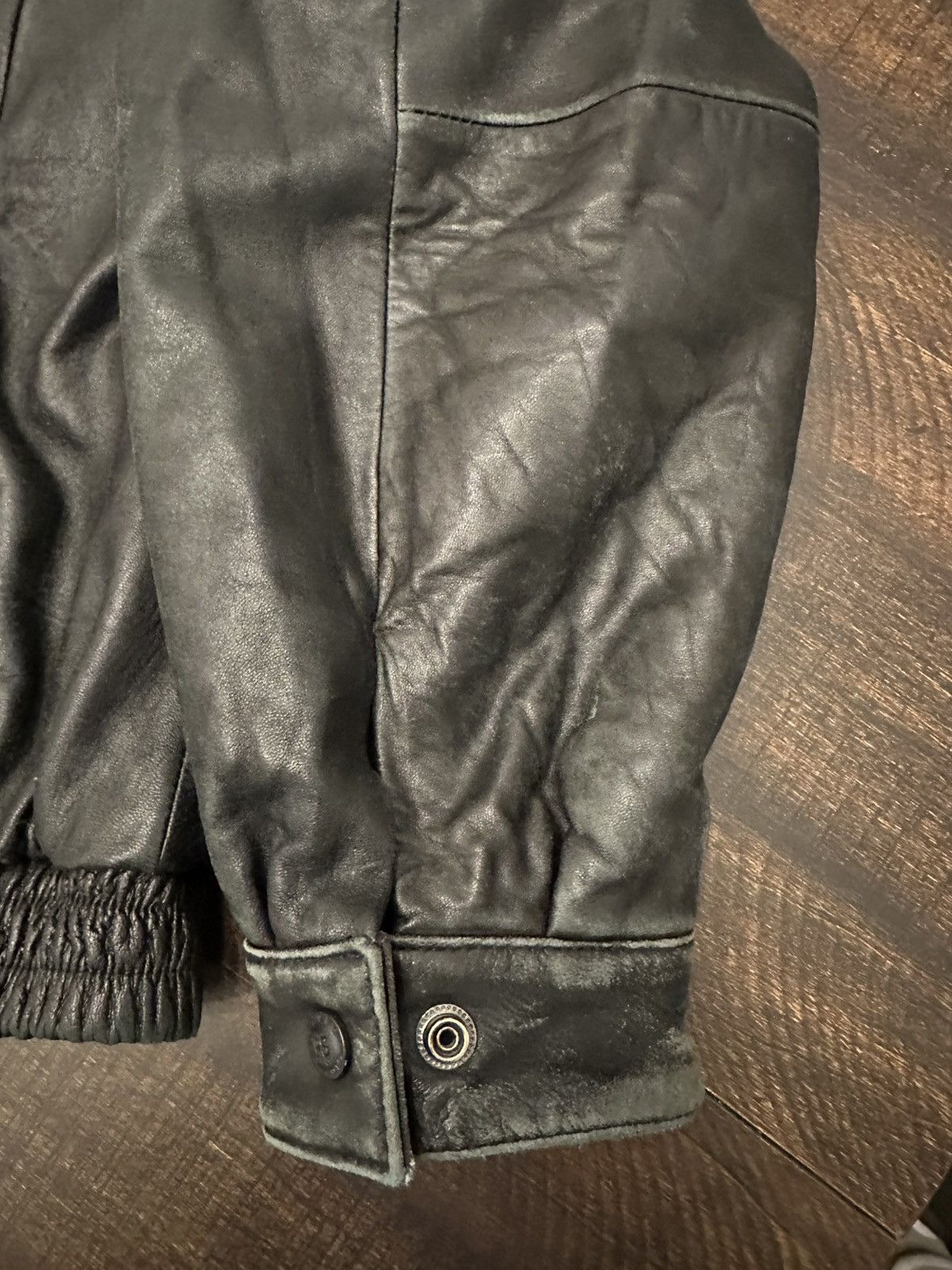 Wilsons Leather VTG Wilsons Leather Pelle Studio Leather Bomber Jacket-Large Size US L / EU 52-54 / 3 - 5 Thumbnail