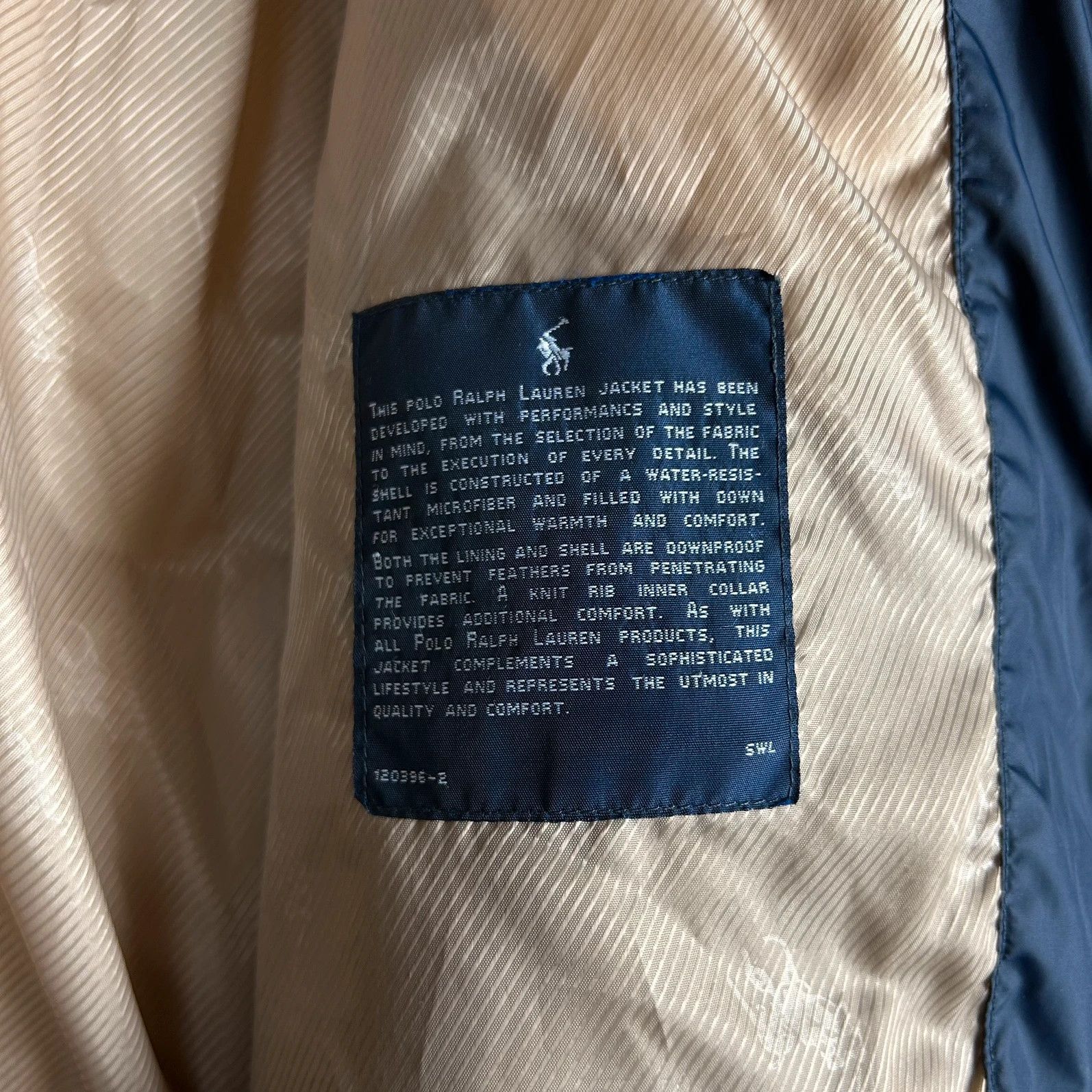 Designer × Polo Ralph Lauren × Ralph Lauren Polo Ralph Lauren puffer jacket navy mini logo pony Size US XL / EU 56 / 4 - 9 Thumbnail