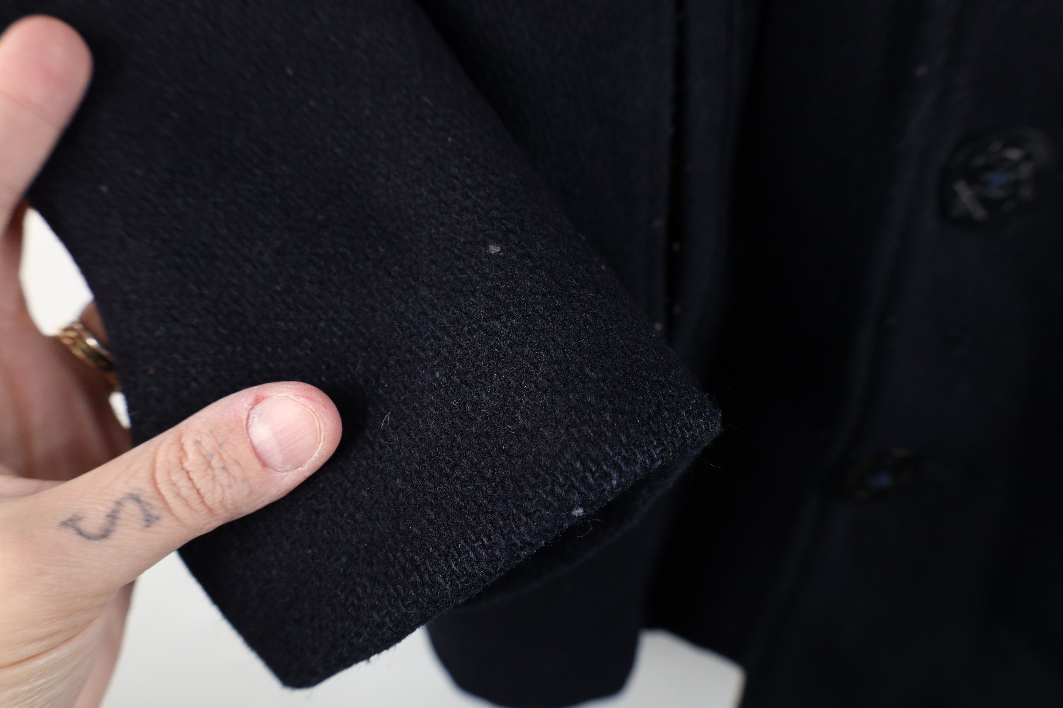 Vintage Vintage 50s 60s Streetwear CPO Naval Navy Peacoat Jacket USA Size US XXL / EU 58 / 5 - 6 Thumbnail