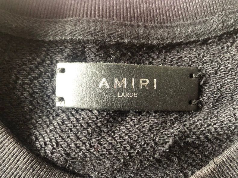 Amiri Amiri 17AW Shotgun Crewneck Sweatshirt Size US L / EU 52-54 / 3 - 4 Thumbnail