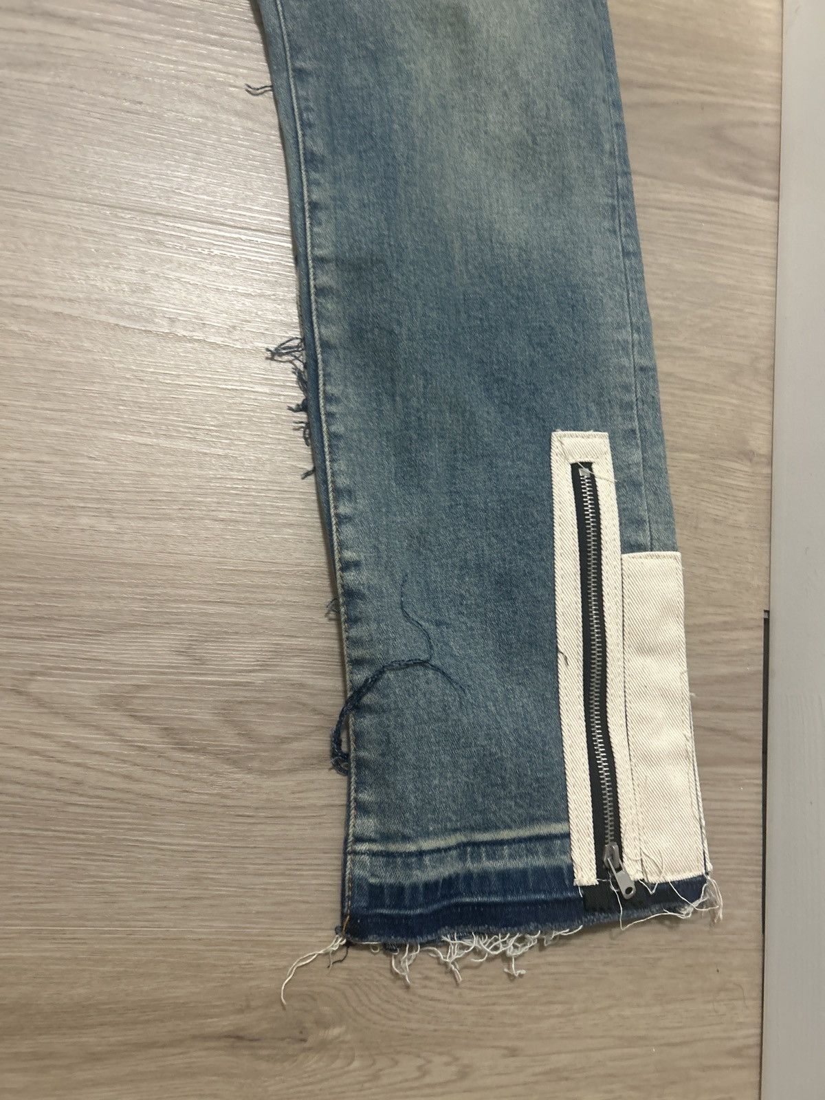MNML Cargo Pocket Flared Denim Size US 32 / EU 48 - 5 Thumbnail